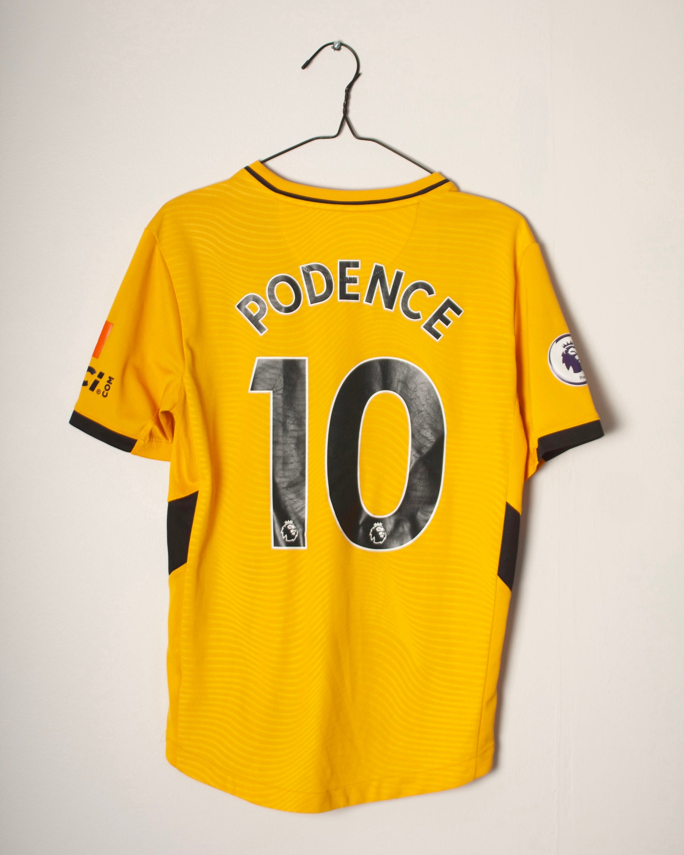 Castore - Wolverhampton 2021/22 Home Football Shirt 'PODENCE'