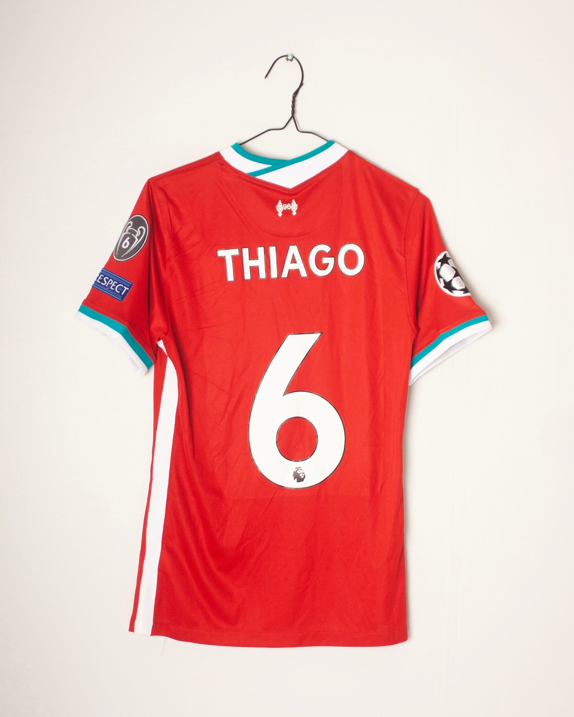 Nike - Liverpool FC 2020/21 Home Football Shirt 'THIAGO'