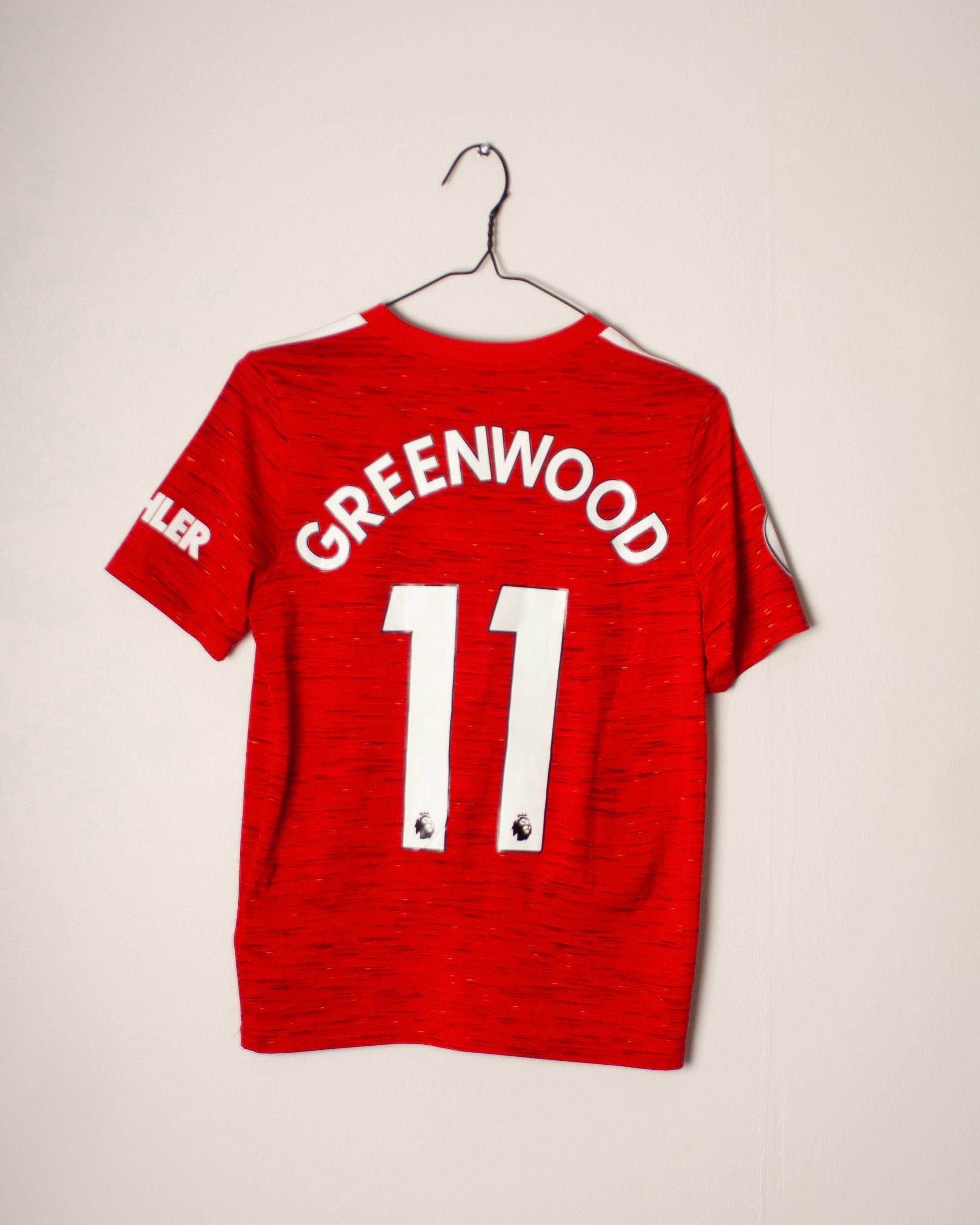 Adidas - Manchester United 2020/21 Home Football Shirt 'GREENWOOD'