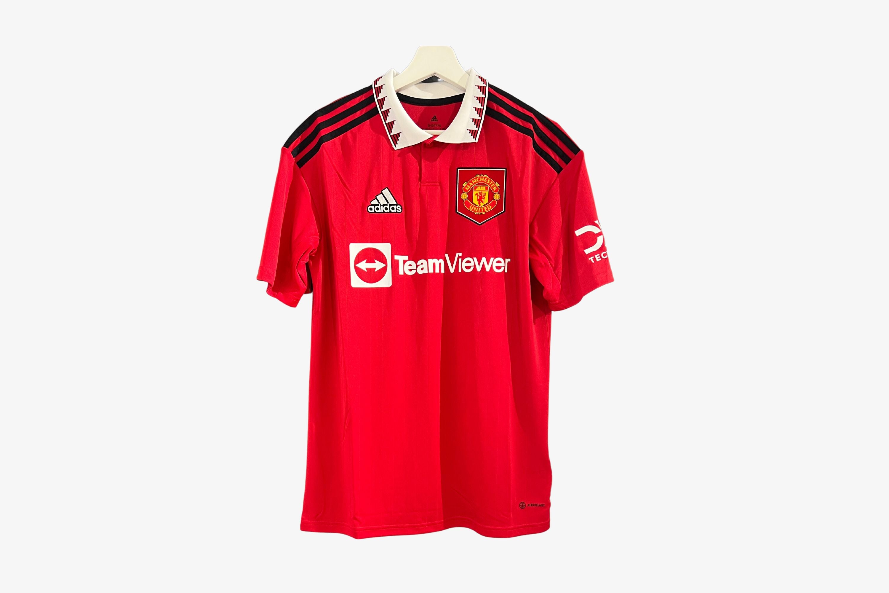 Adidas - Manchester United 2022/23 Kids Home Football Shirt 'ELANGA' (Fan Edition)