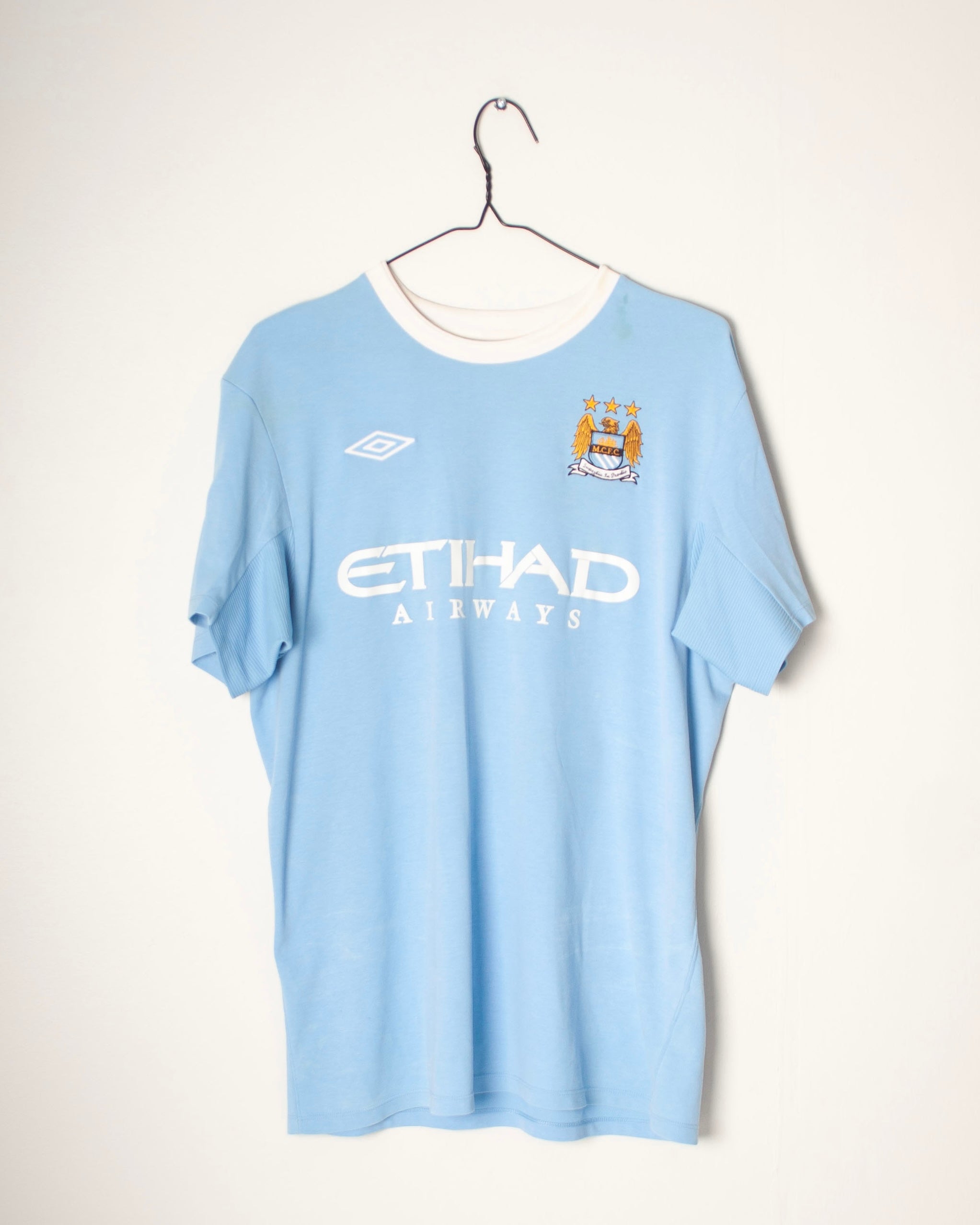 Umbro - Manchester City 2009/10 Home Football Shirt 'SILVA'