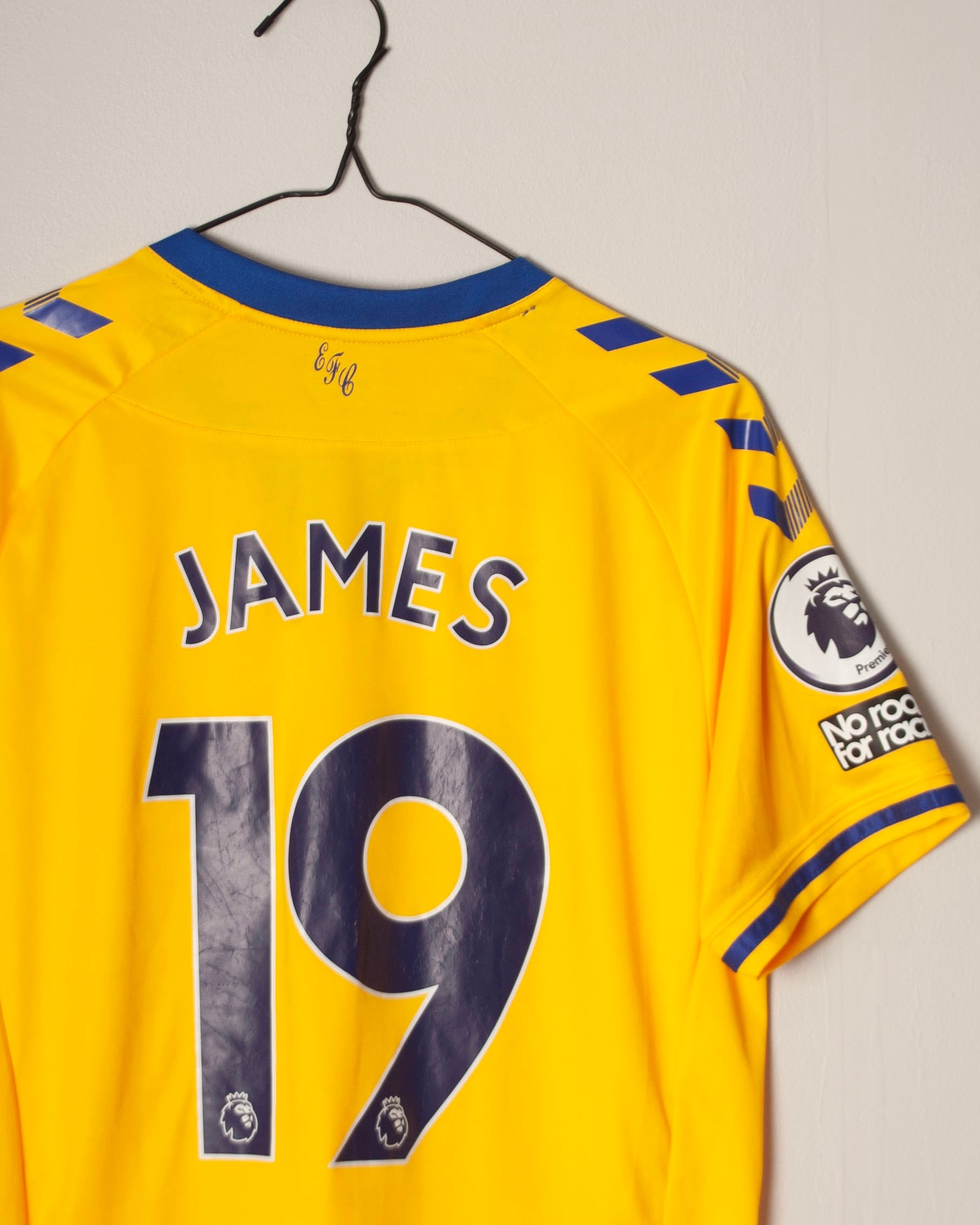 Hummel - Everton FC 2020/21 Away Football Shirt 'JAMES'