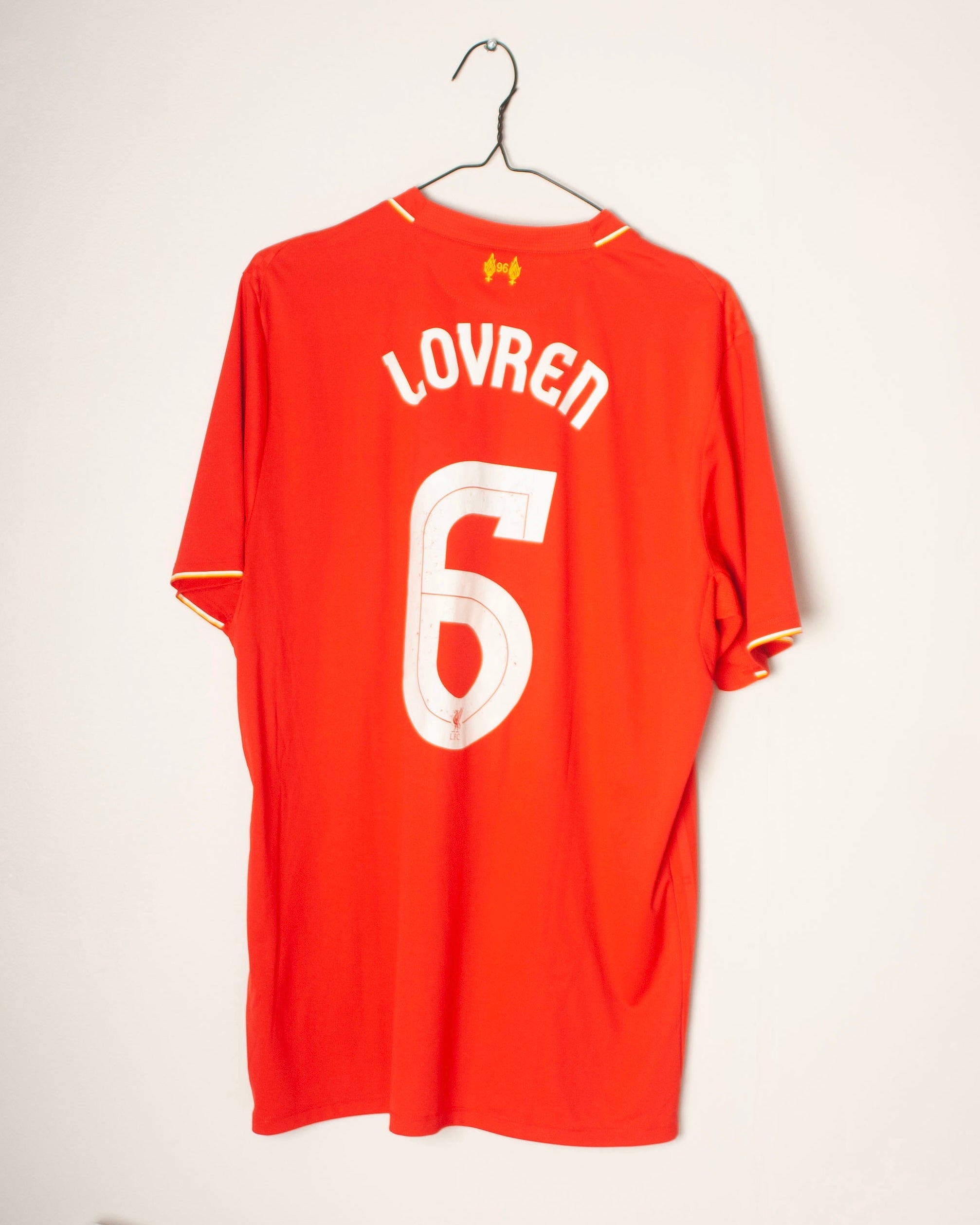 New Balance - Liverpool FC 2015/16 Home Football Shirt 'LOVREN'