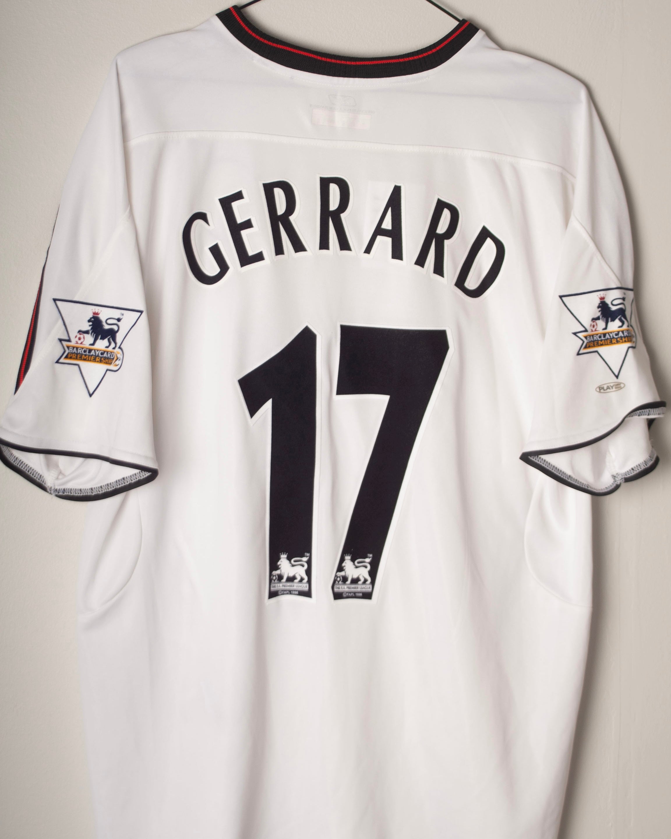 Reebok - Liverpool FC 2003/04 Away Football Shirt 'GERRARD'
