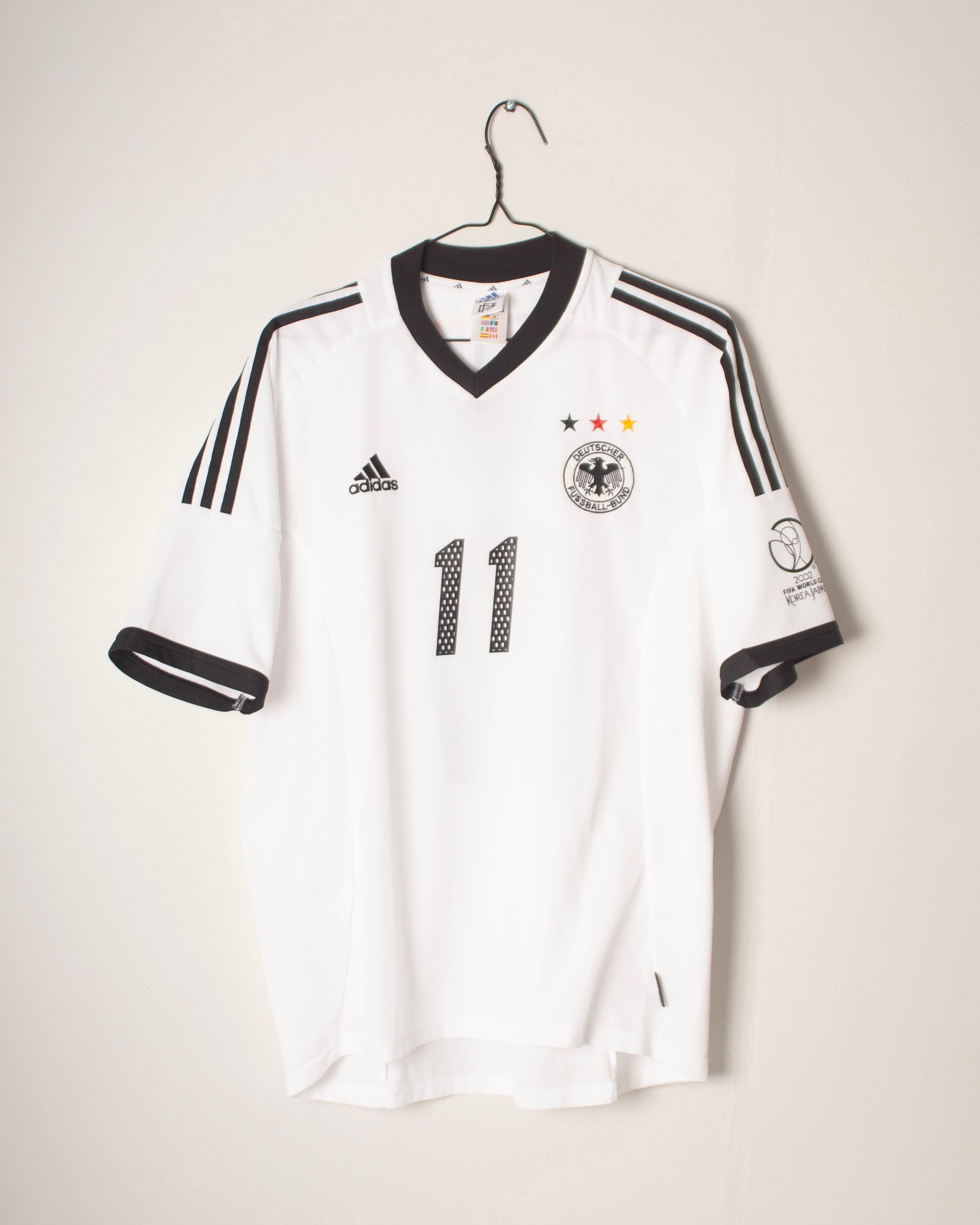 Adidas - Germany 2002 Home Football Shirt 'KLOSE'