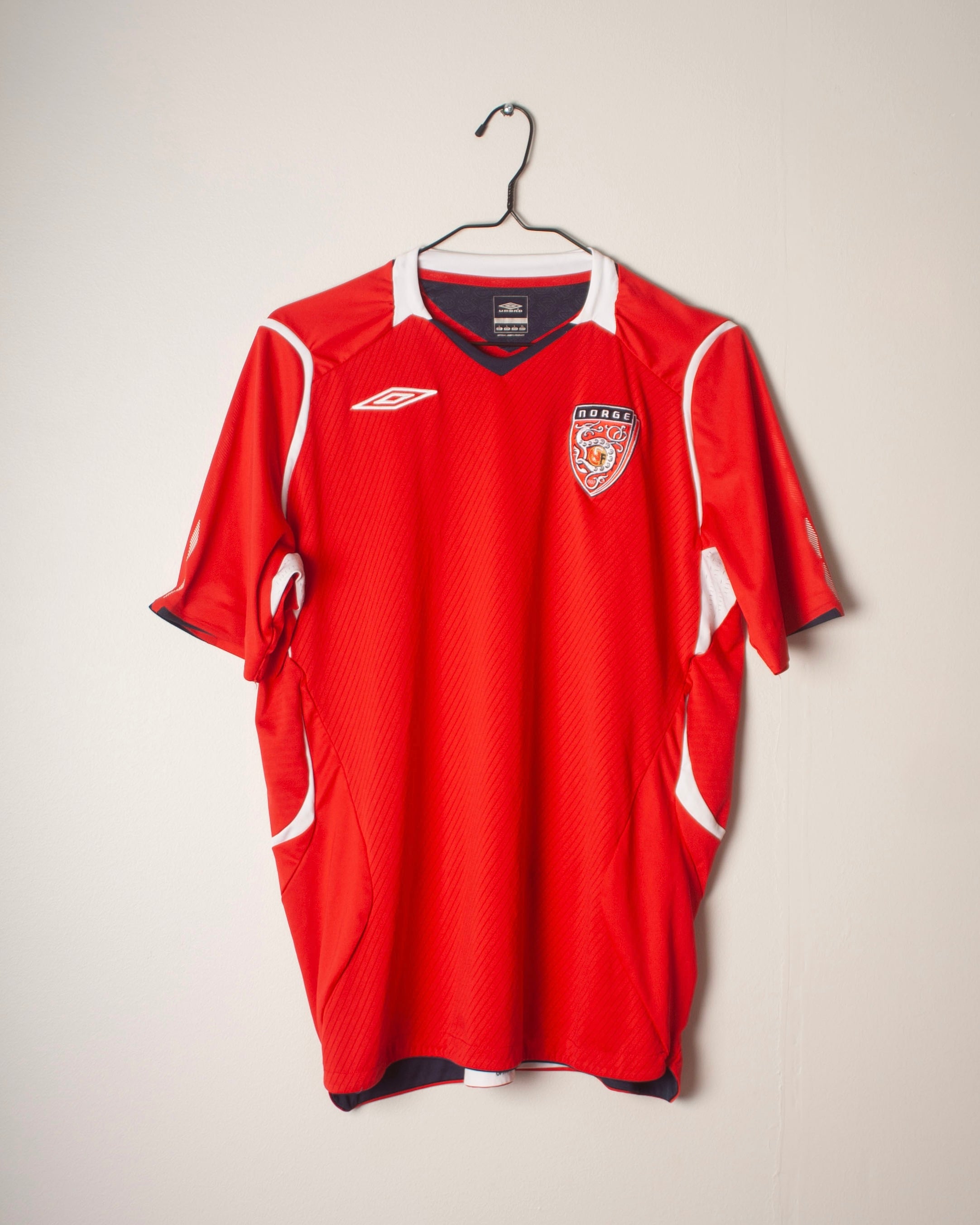 Umbro - Norway 2008 Home Football Shirt