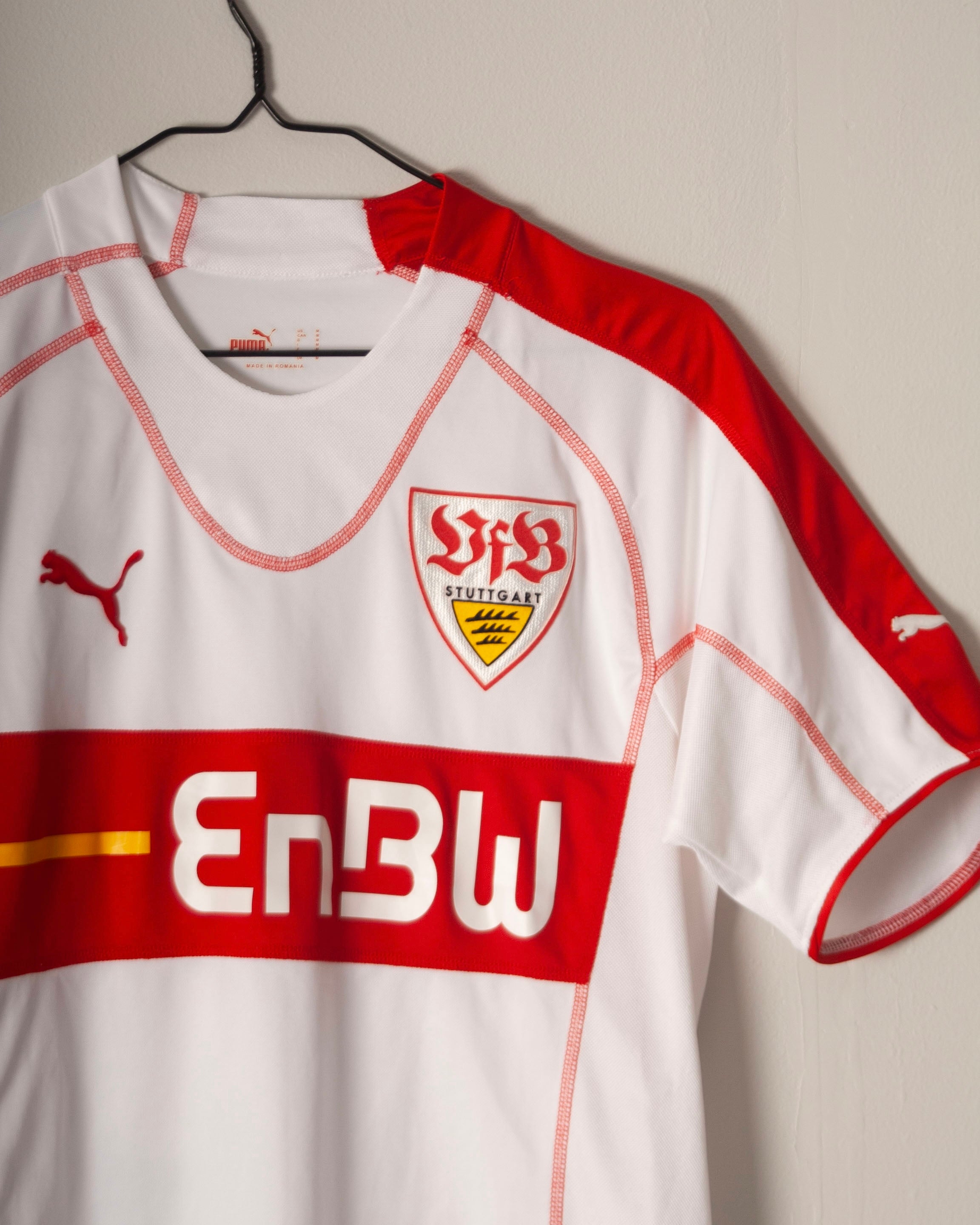 Puma - VfB Stuttgart 2005/06 Home Football Shirt 'TOMASSON'