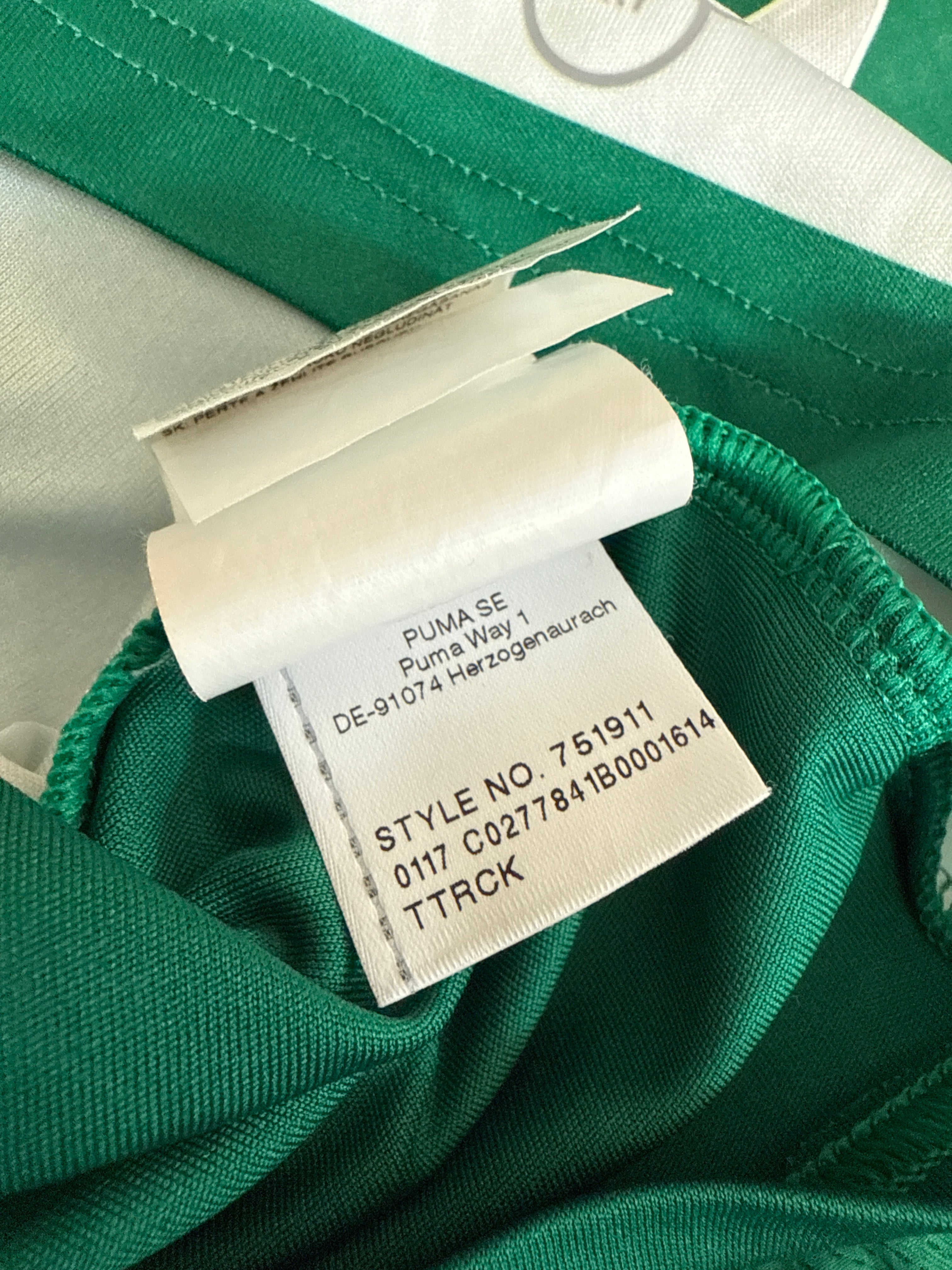 Puma - Panathinaikos FC 2016/17 Home Football Shirt 'BERG'