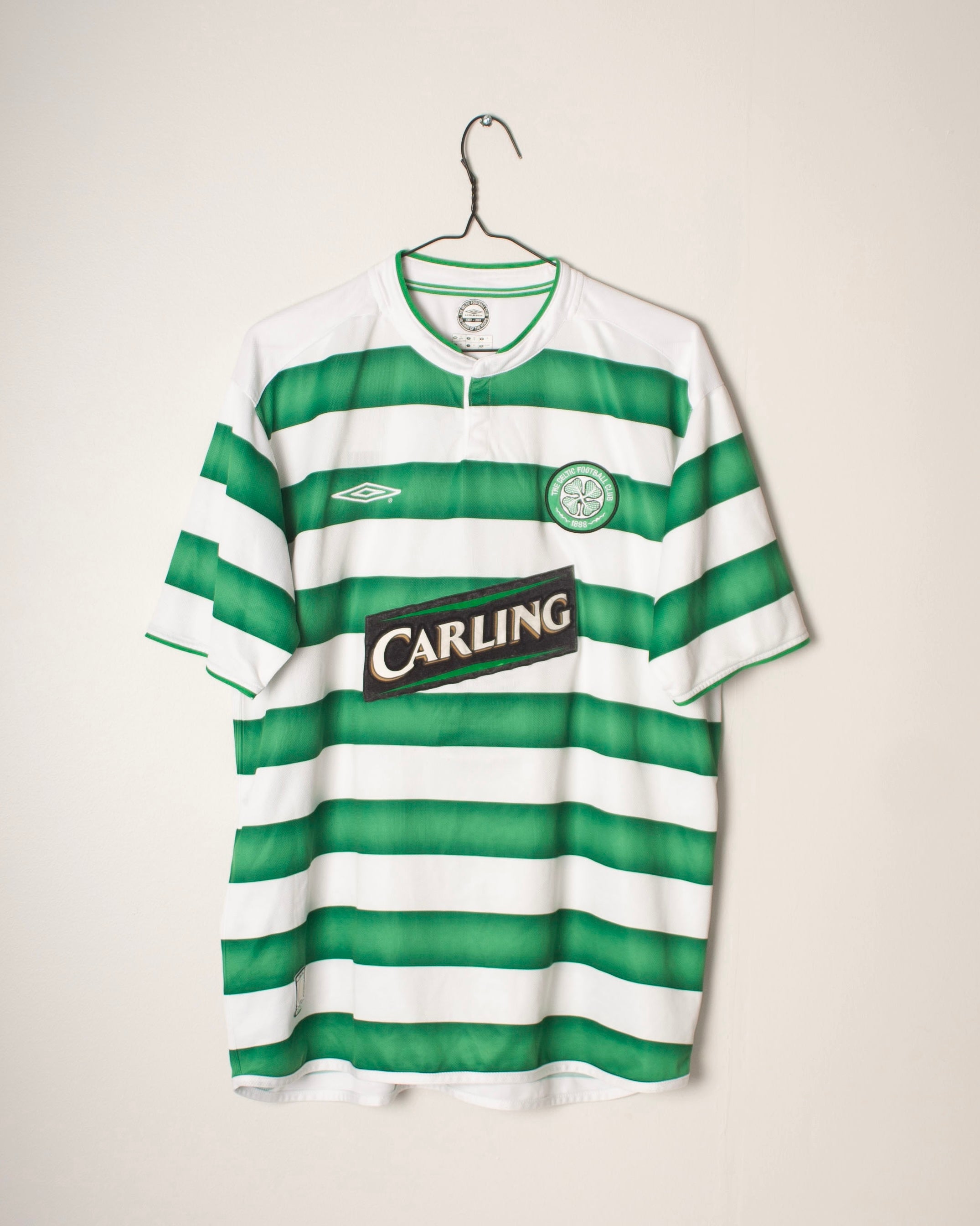 Umbro - Celtic FC 2003/04 Home Football Shirt 'LARSSON'