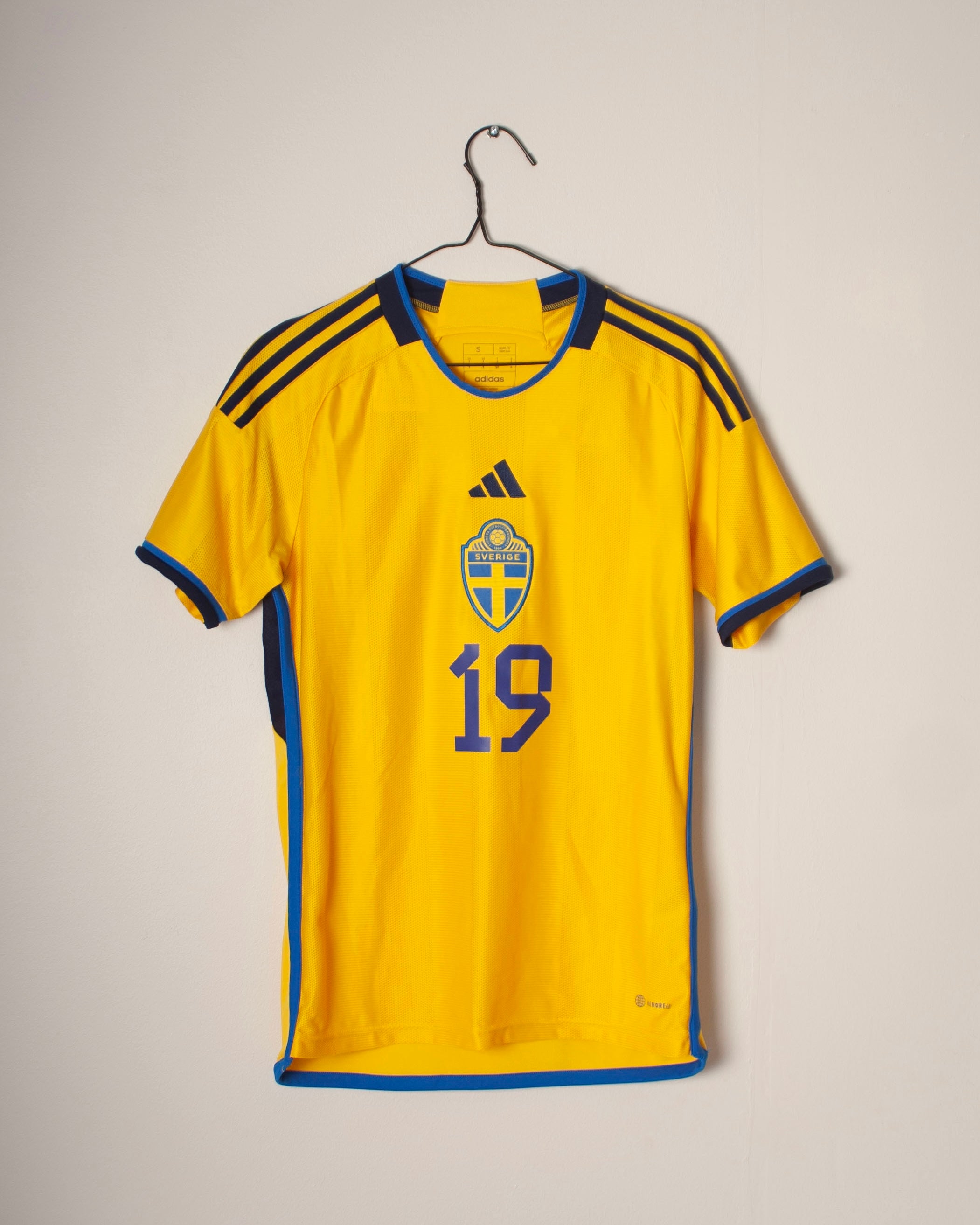 Adidas - Sweden 2022 Home Football Shirt 'KANERYD'