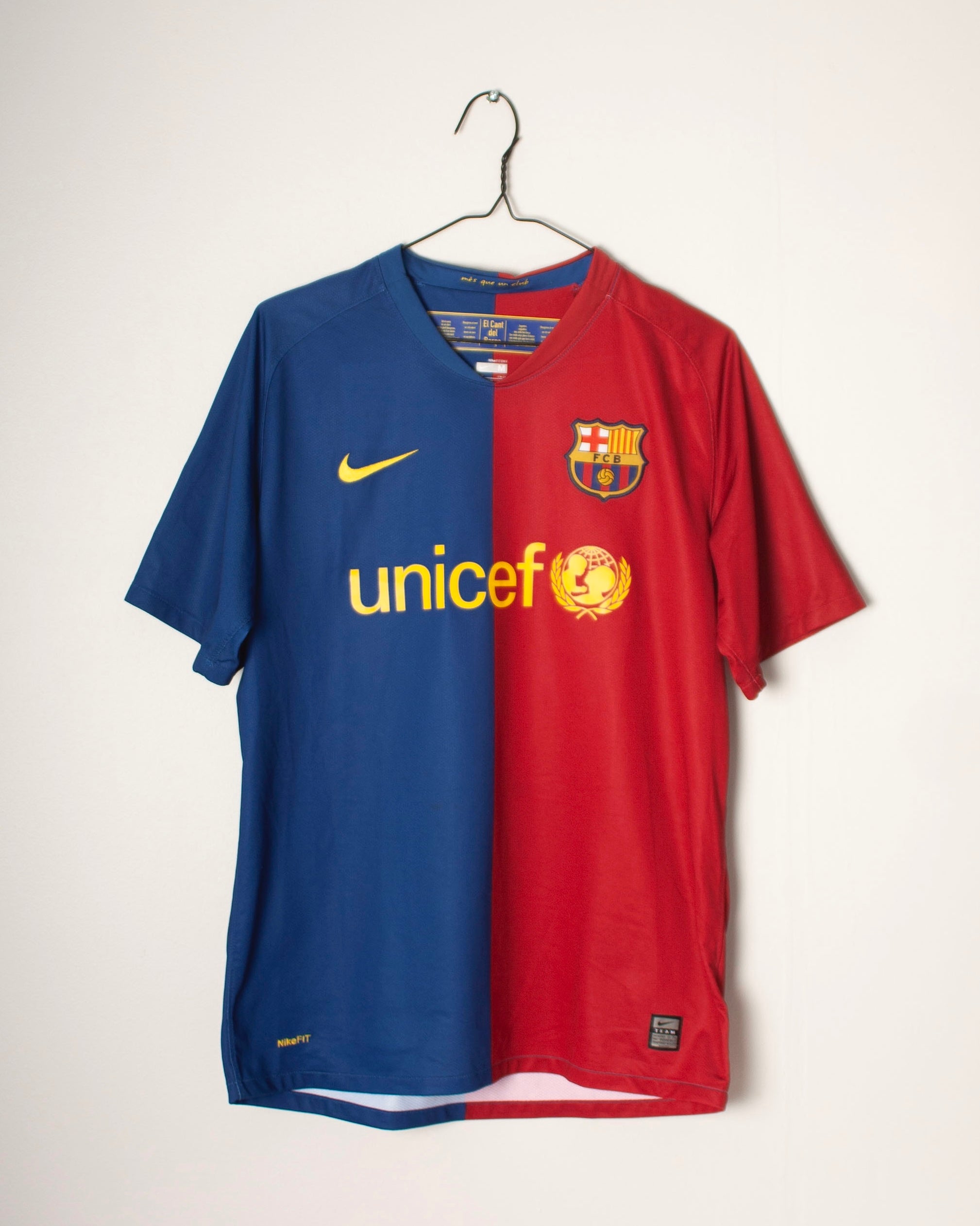 Nike - FC Barcelona 2008/09 Home Football Shirt 'HENRY'