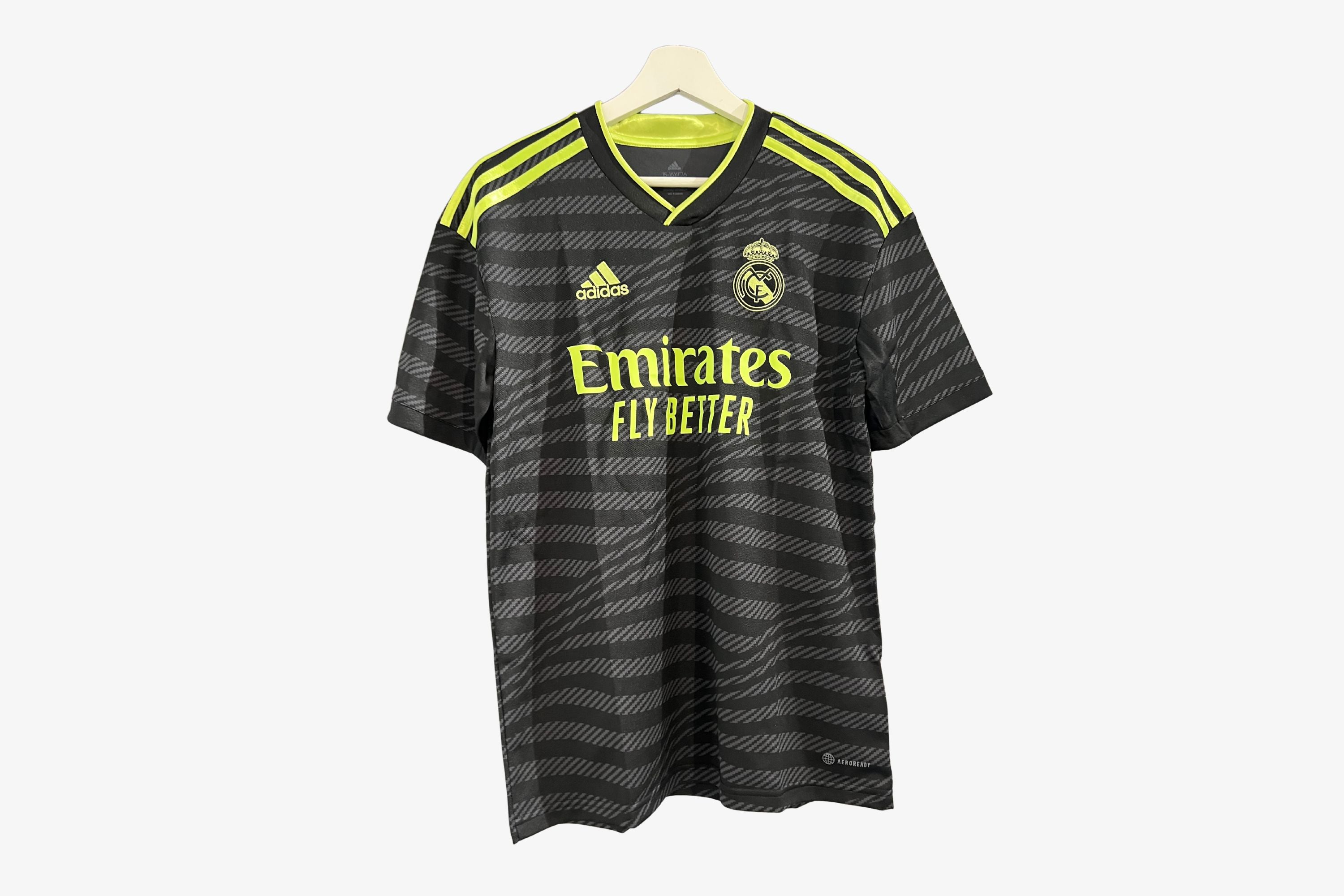 Adidas - Real Madrid 2022/23 Kids Third Football Shirt 'BENZEMA' (Fan Edition)