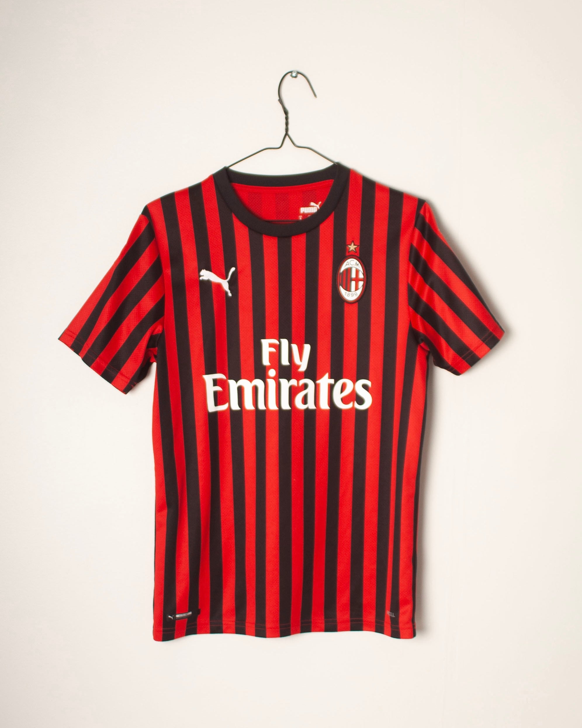 Puma - AC Milan 2019/20 Home Football Shirt 'IBRAHIMOVIC'