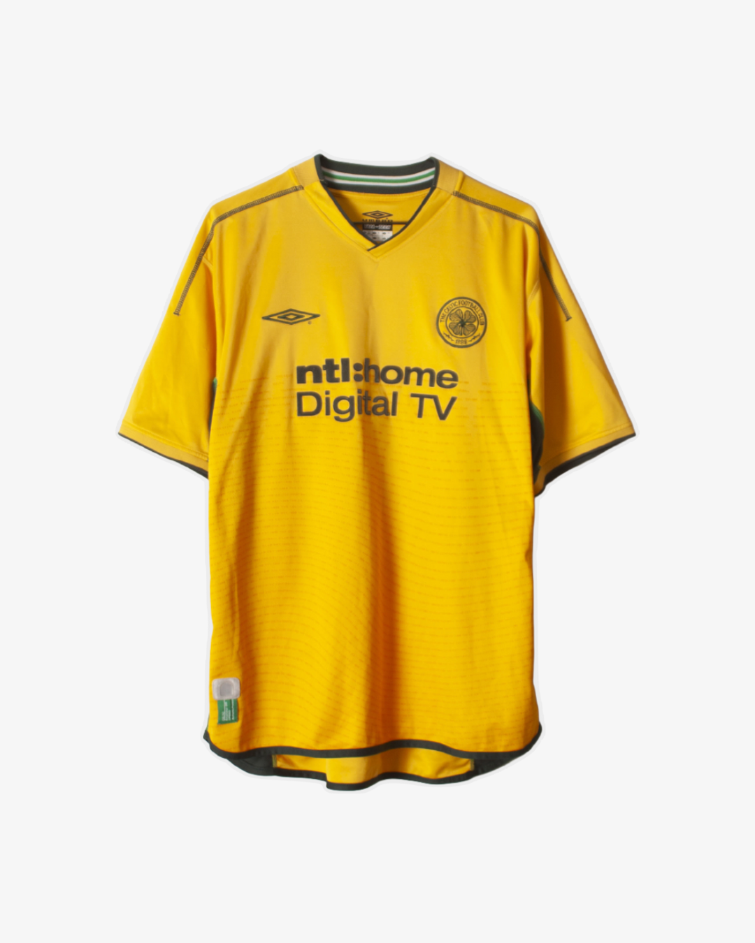 Umbro - Celtic FC 2002/03 Away Football Shirt 'LARSSON'