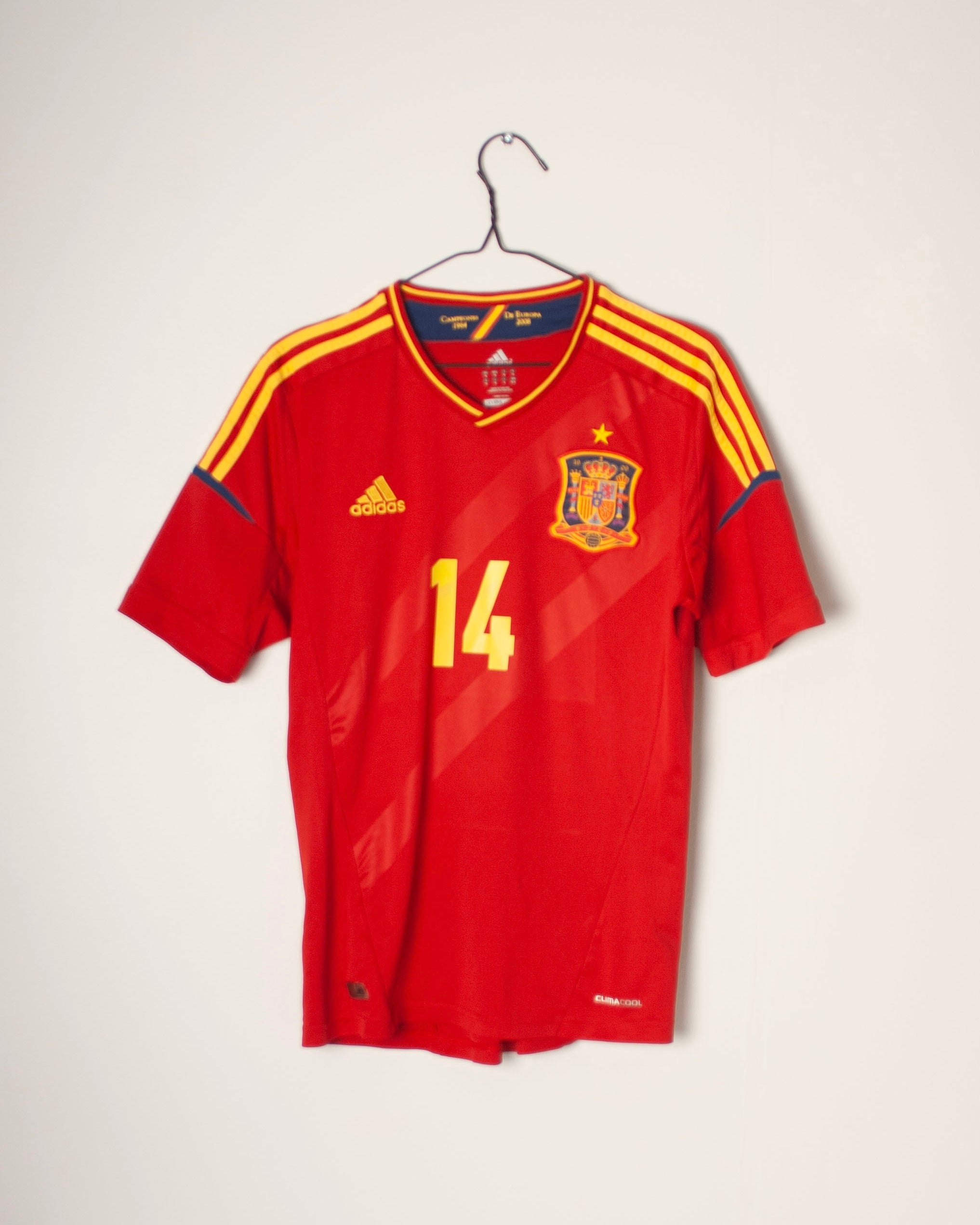 Adidas - Spain 2012 Home Football Shirt 'ALONSO'