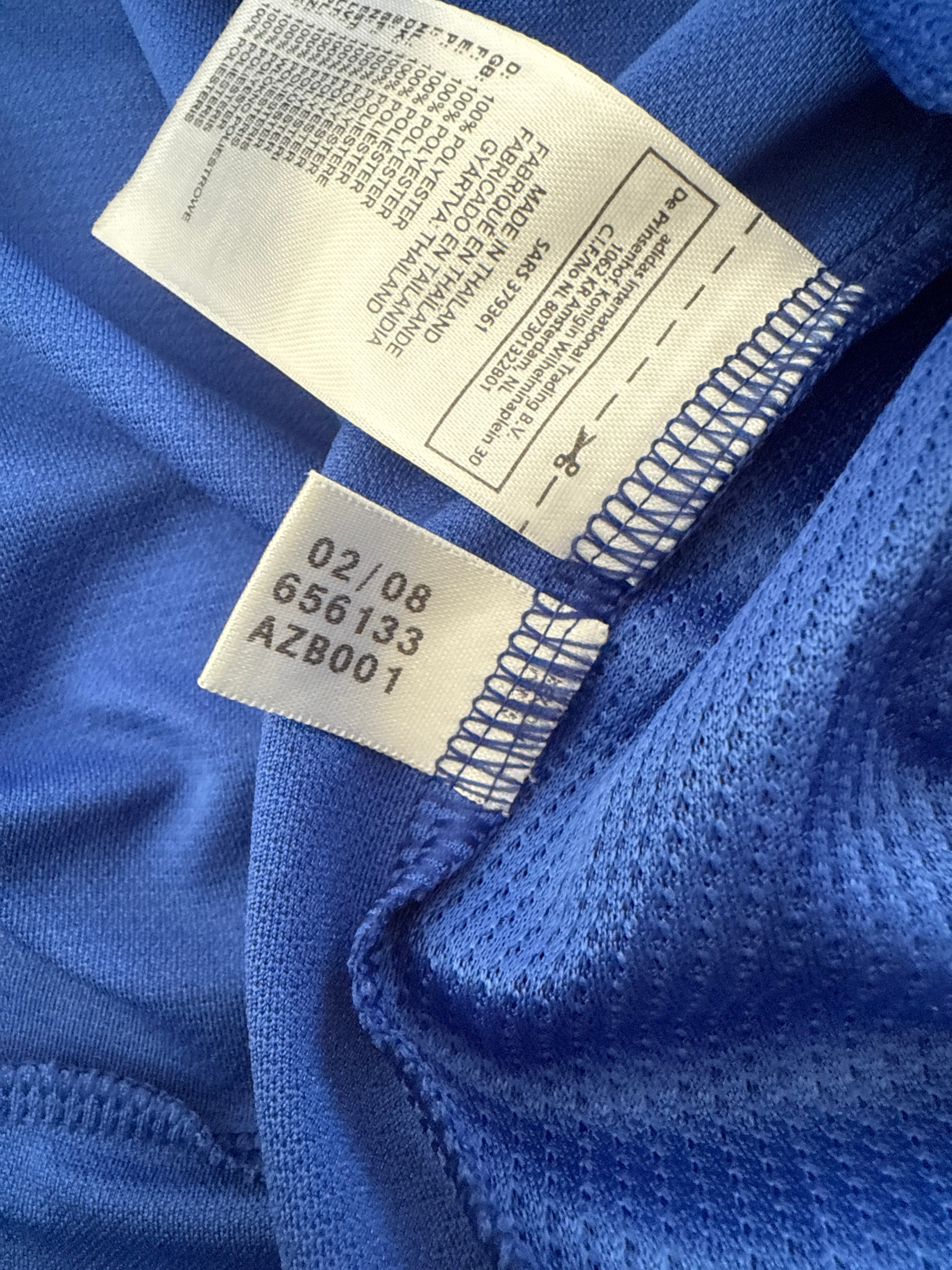 Adidas - Chelsea FC 2008/09 Home Football Shirt 'DROGBA'
