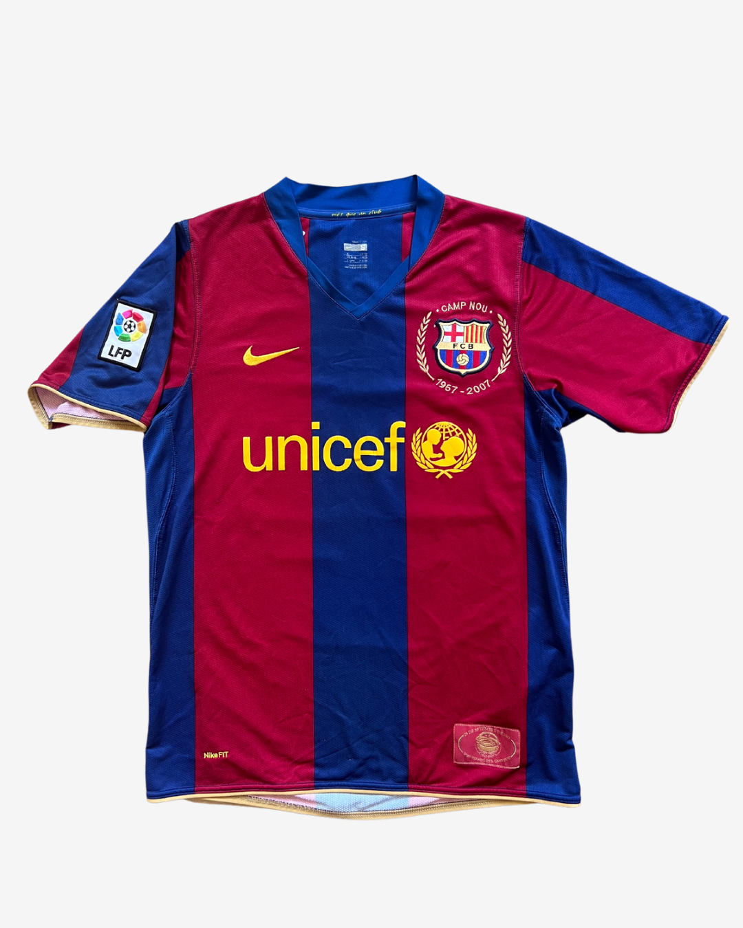 Nike - FC Barcelona 2007/08 Home Football Shirt 'MESSI'