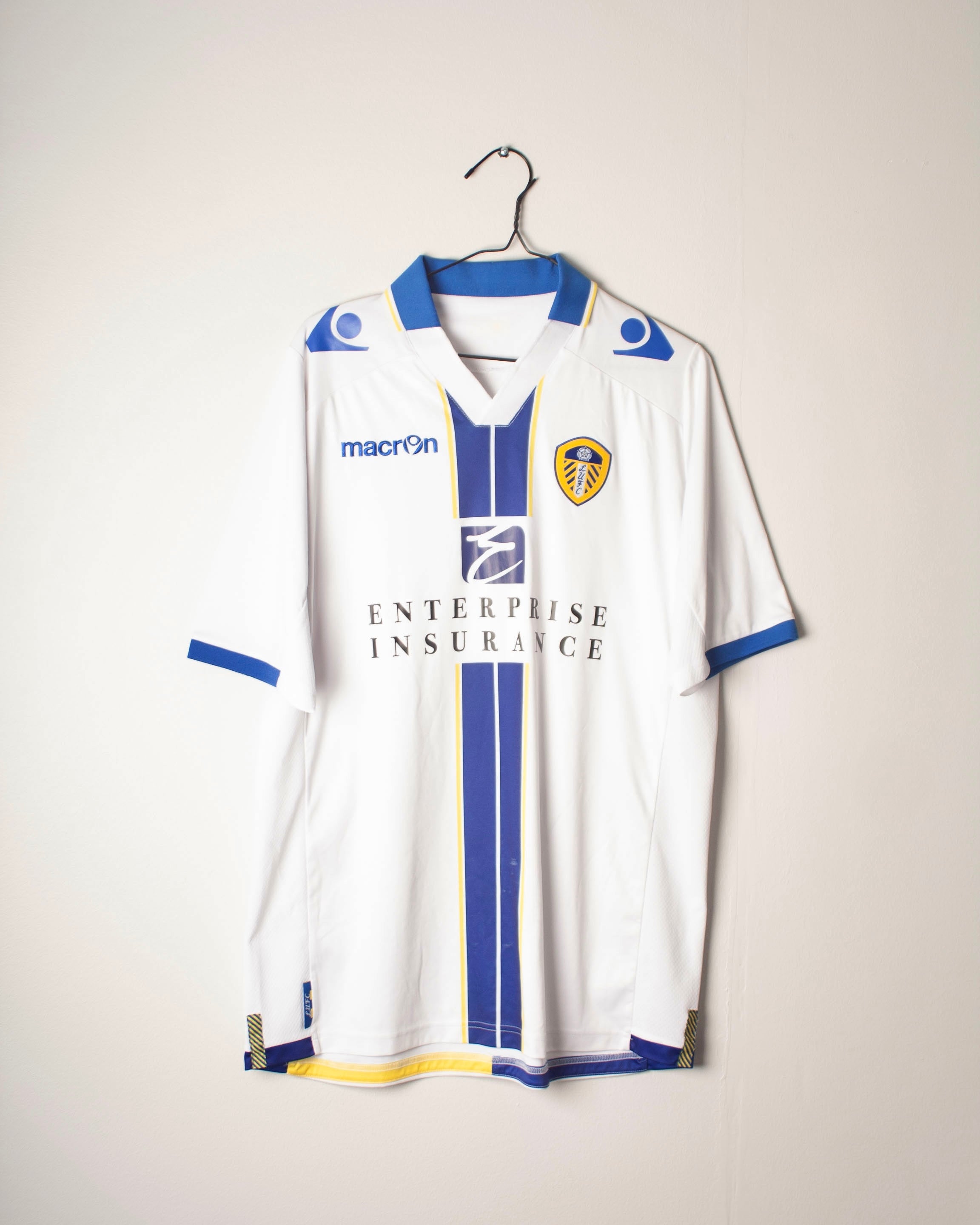 Macron - Leeds United 2013/14 Home Football Shirt