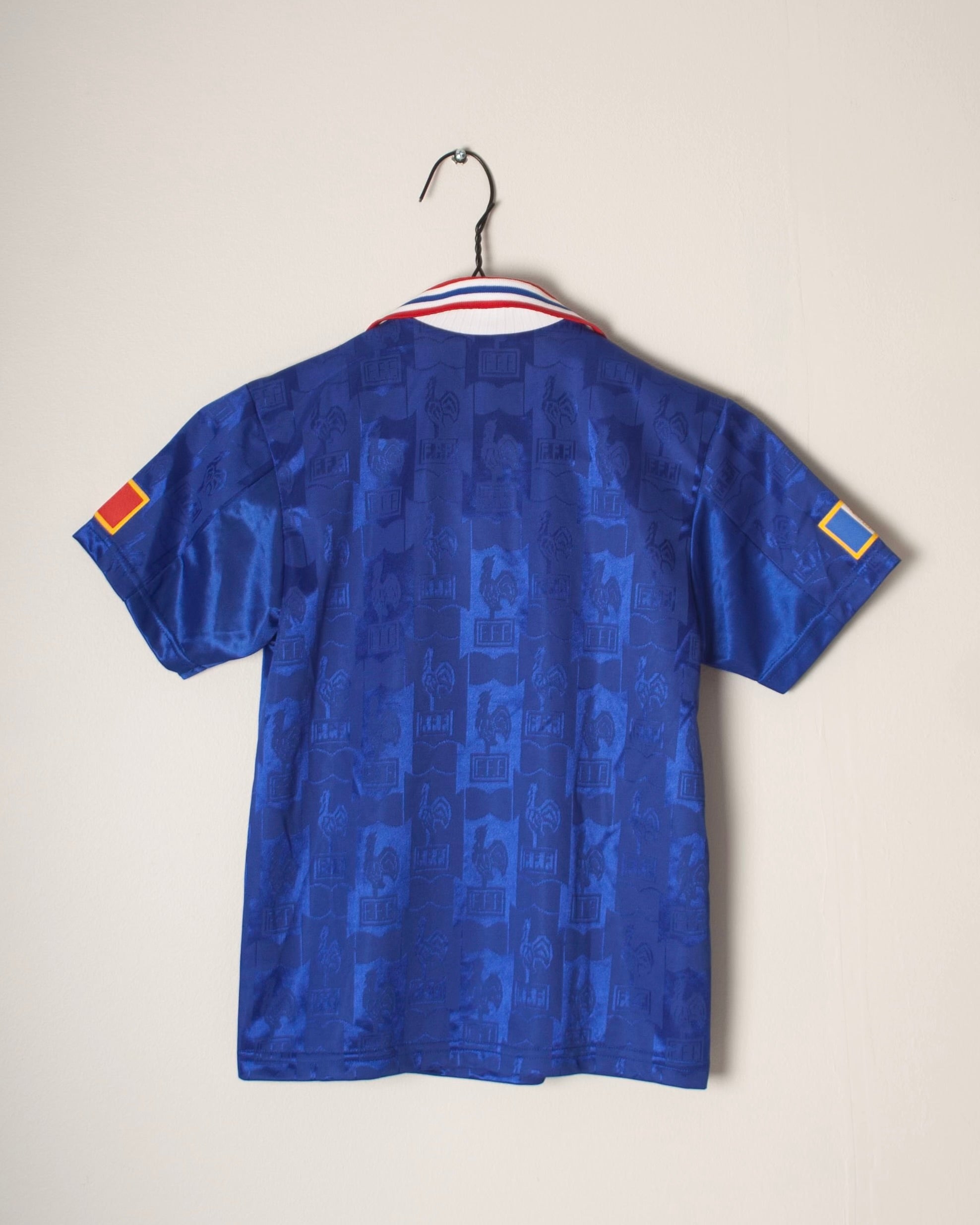 Adidas - France 1996 Home Football Shirt