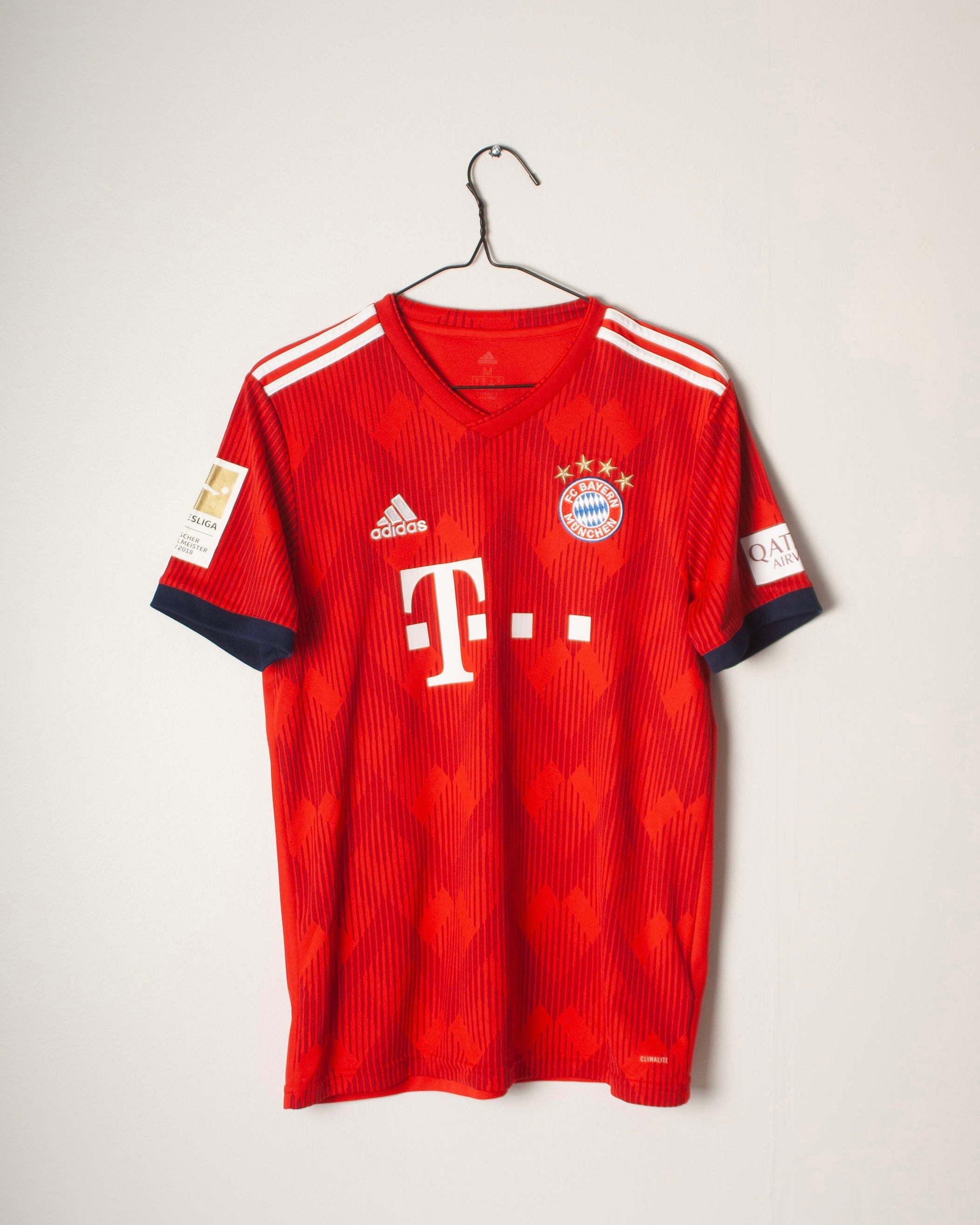 Adidas - Bayern Munchen 2018/19 Home Football Shirt 'COMAN'