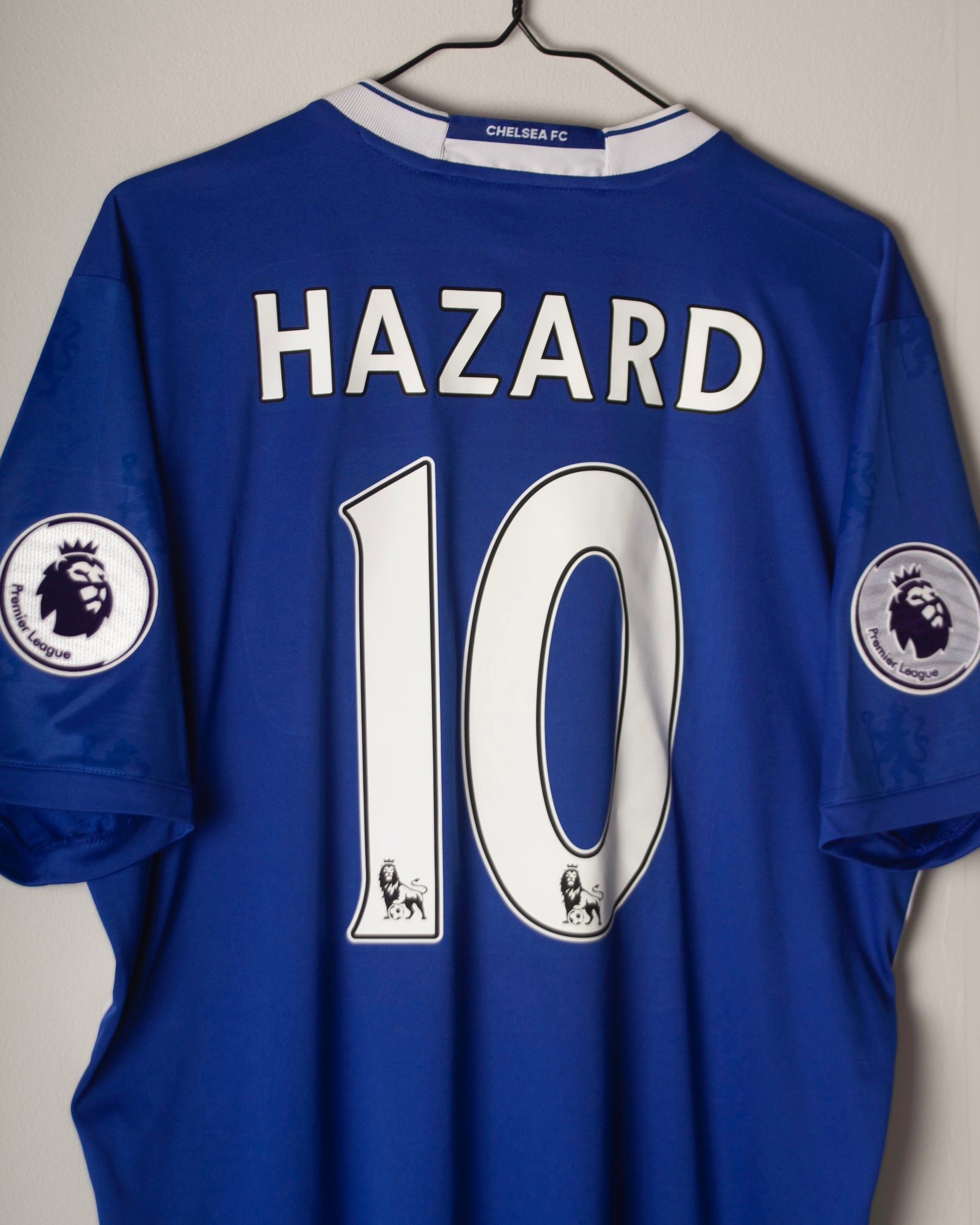 Adidas - Chelsea FC 2016/17 Home Football Shirt 'HAZARD'