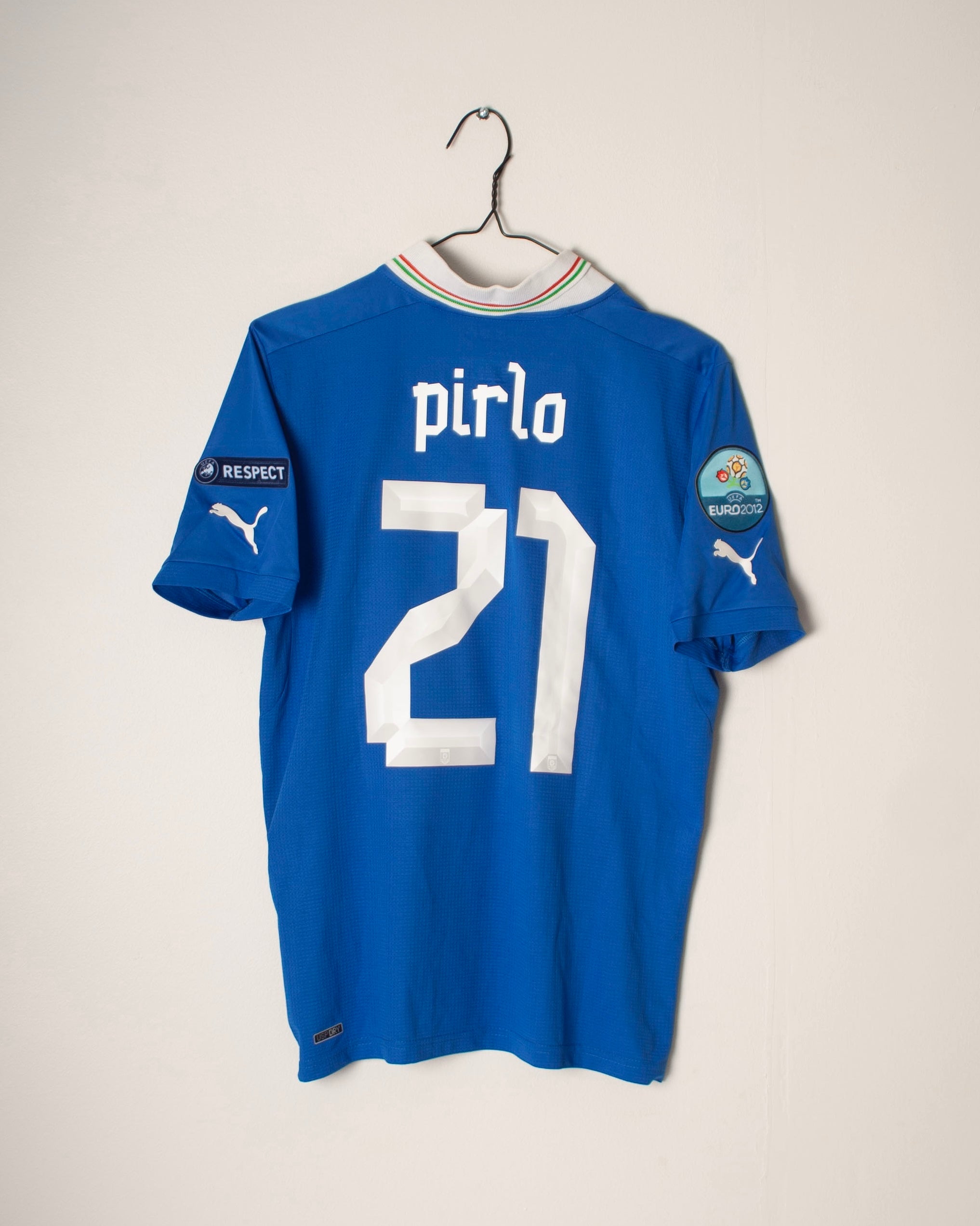 Puma - Italy 2012 Home Football Shirt 'PIRLO'