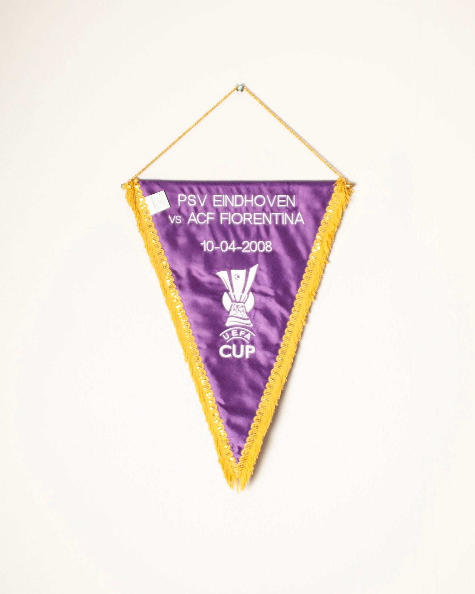 Football Pennant - PSV Eindoven - ACF Fiorentina