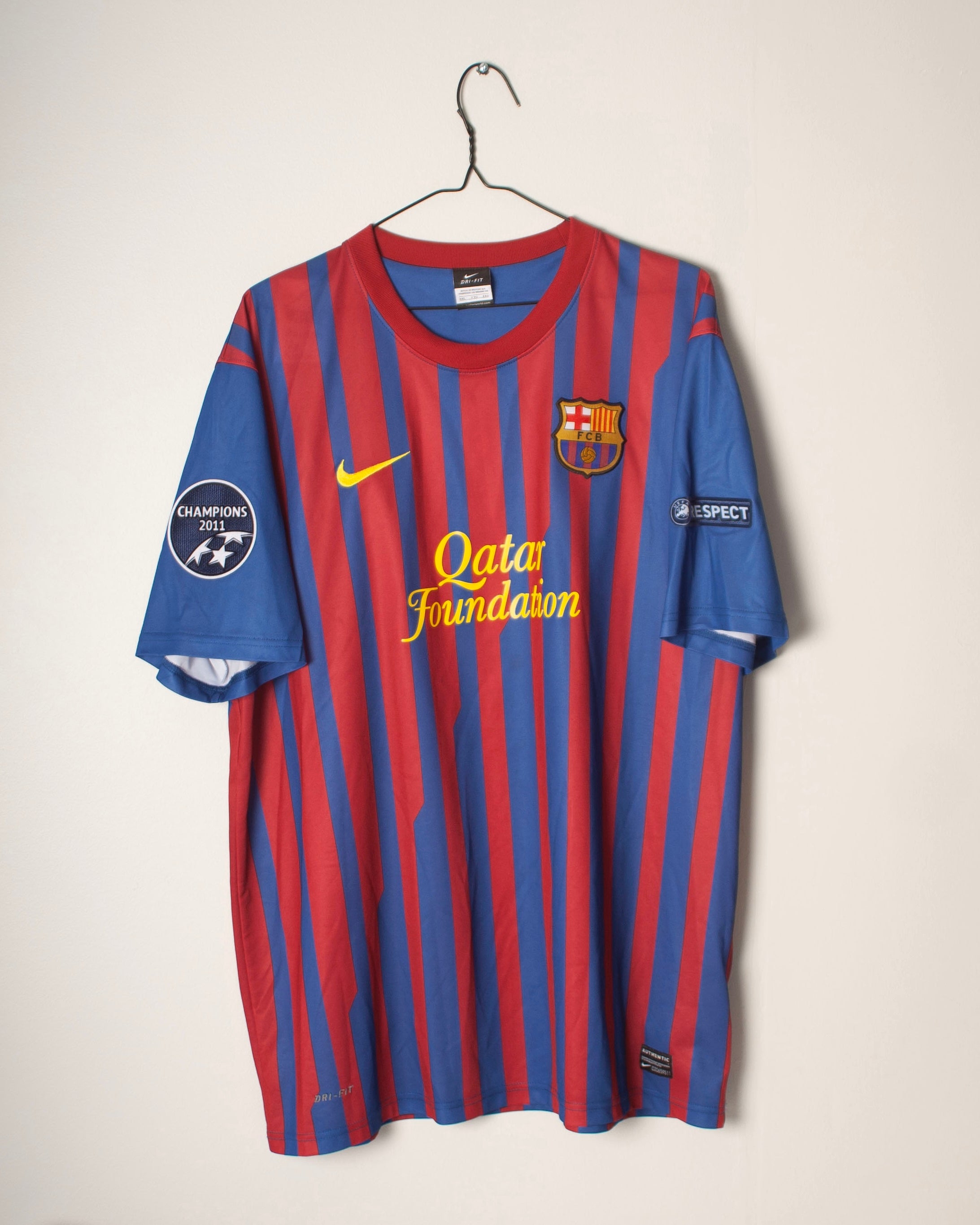 Nike - FC Barcelona 2011/12 Home Football Shirt 'MESSI'