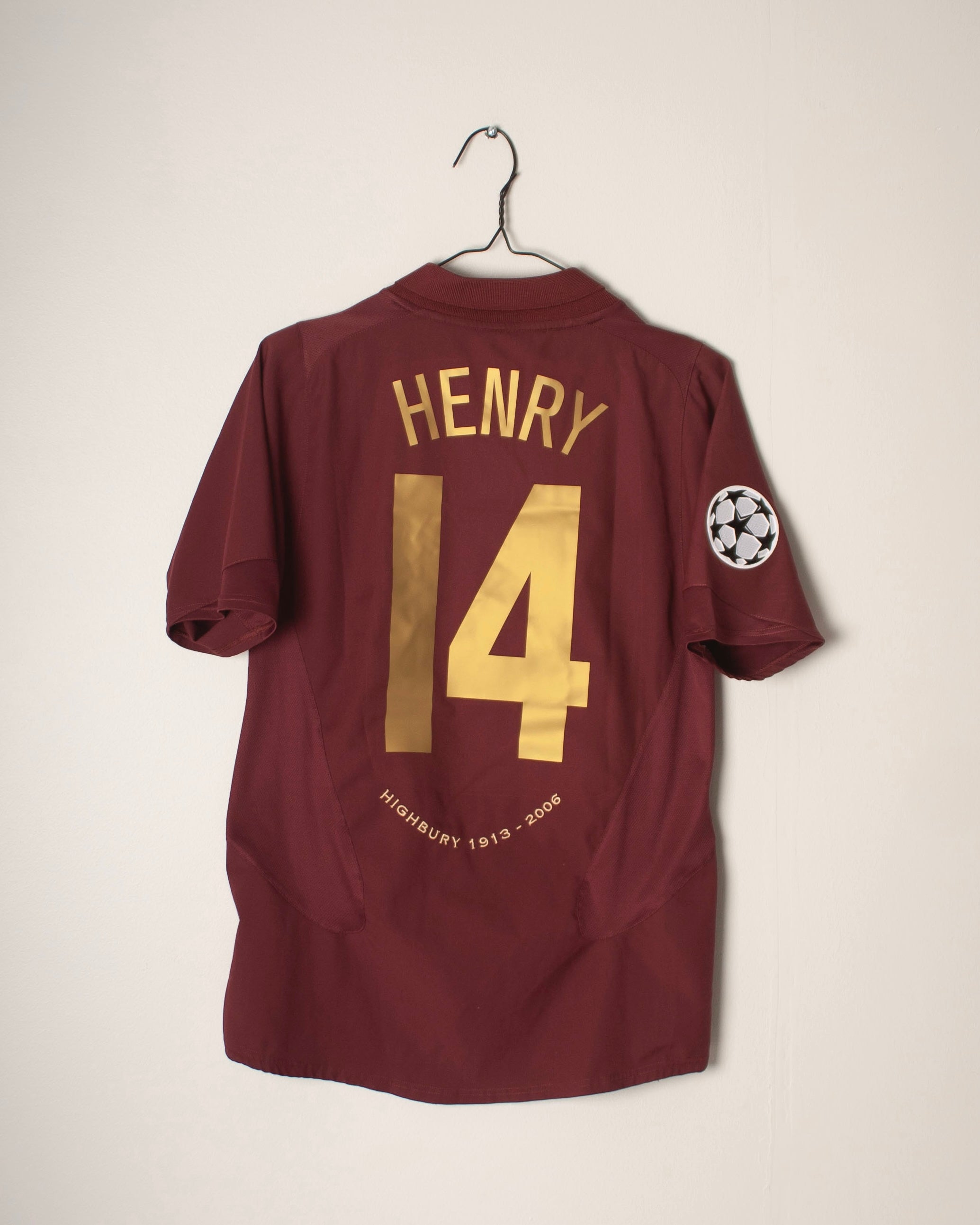 Nike - Arsenal FC 2005/06 Home Football Shirt 'HENRY'