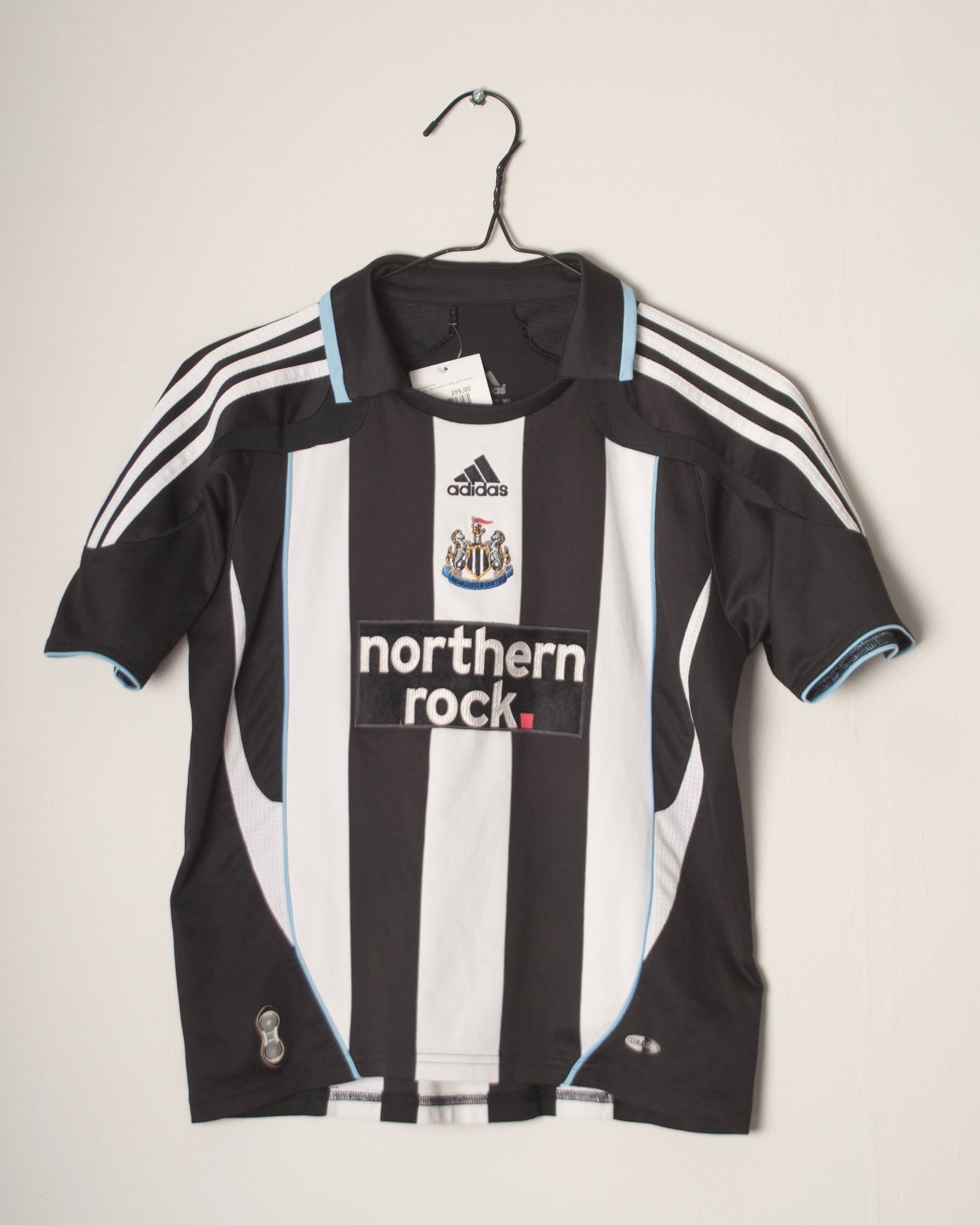 Adidas - Newcastle United 2007/09 Home Football Shirt