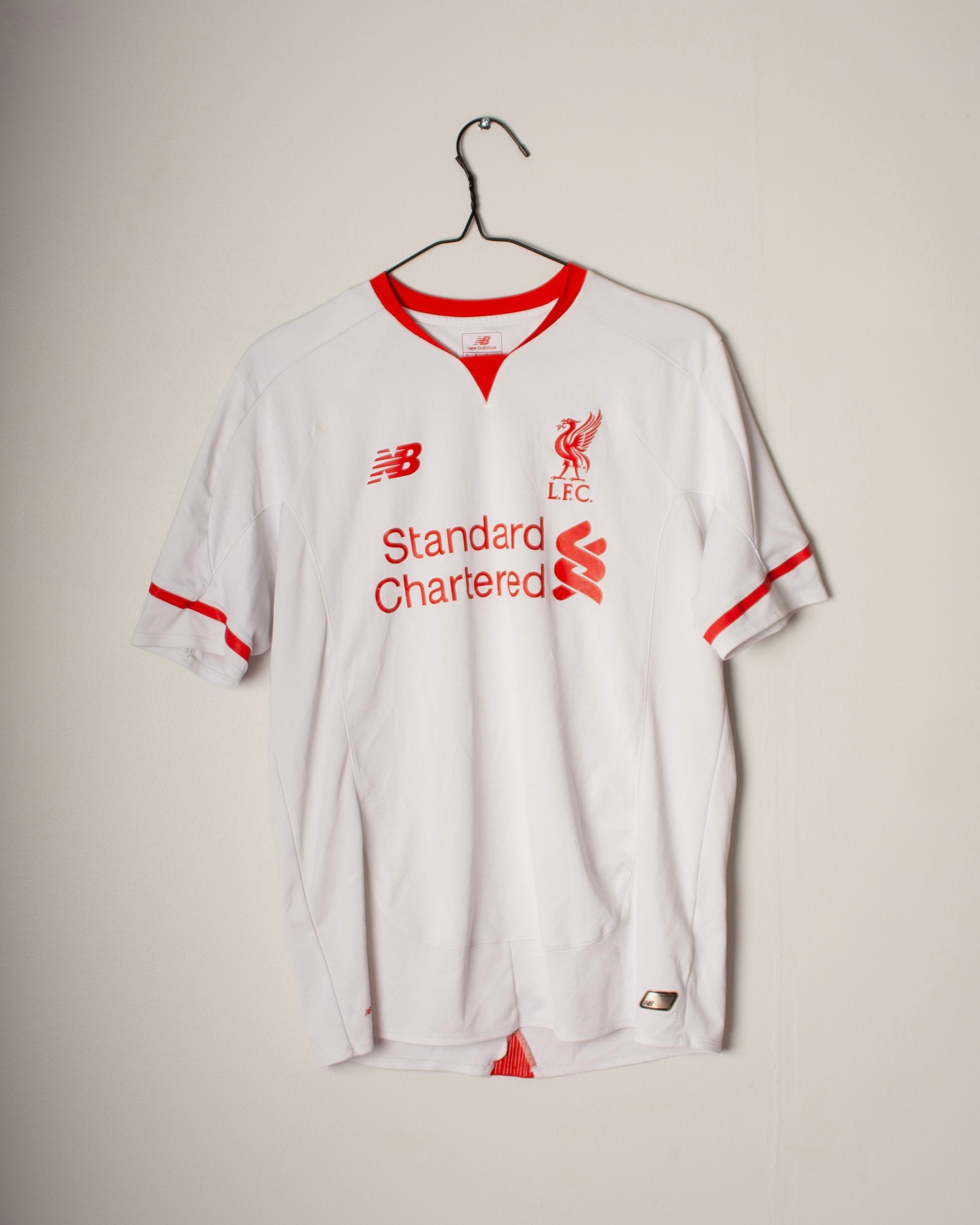 New Balance - Liverpool FC 2015/16 Away Football Shirt 'BENTEKE'