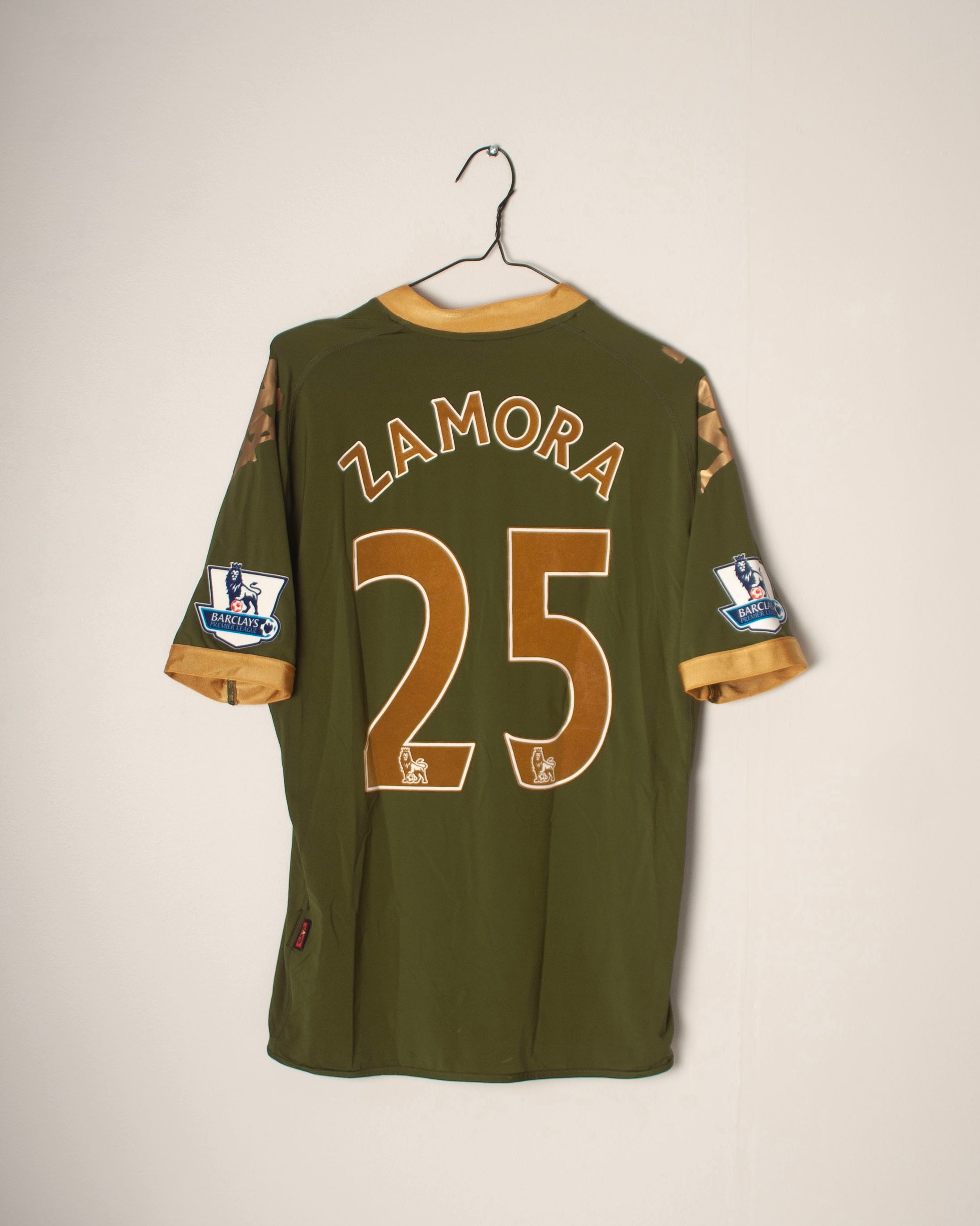 Kappa - Fulham FC 2010/11 Third Football Shirt 'ZAMORA'