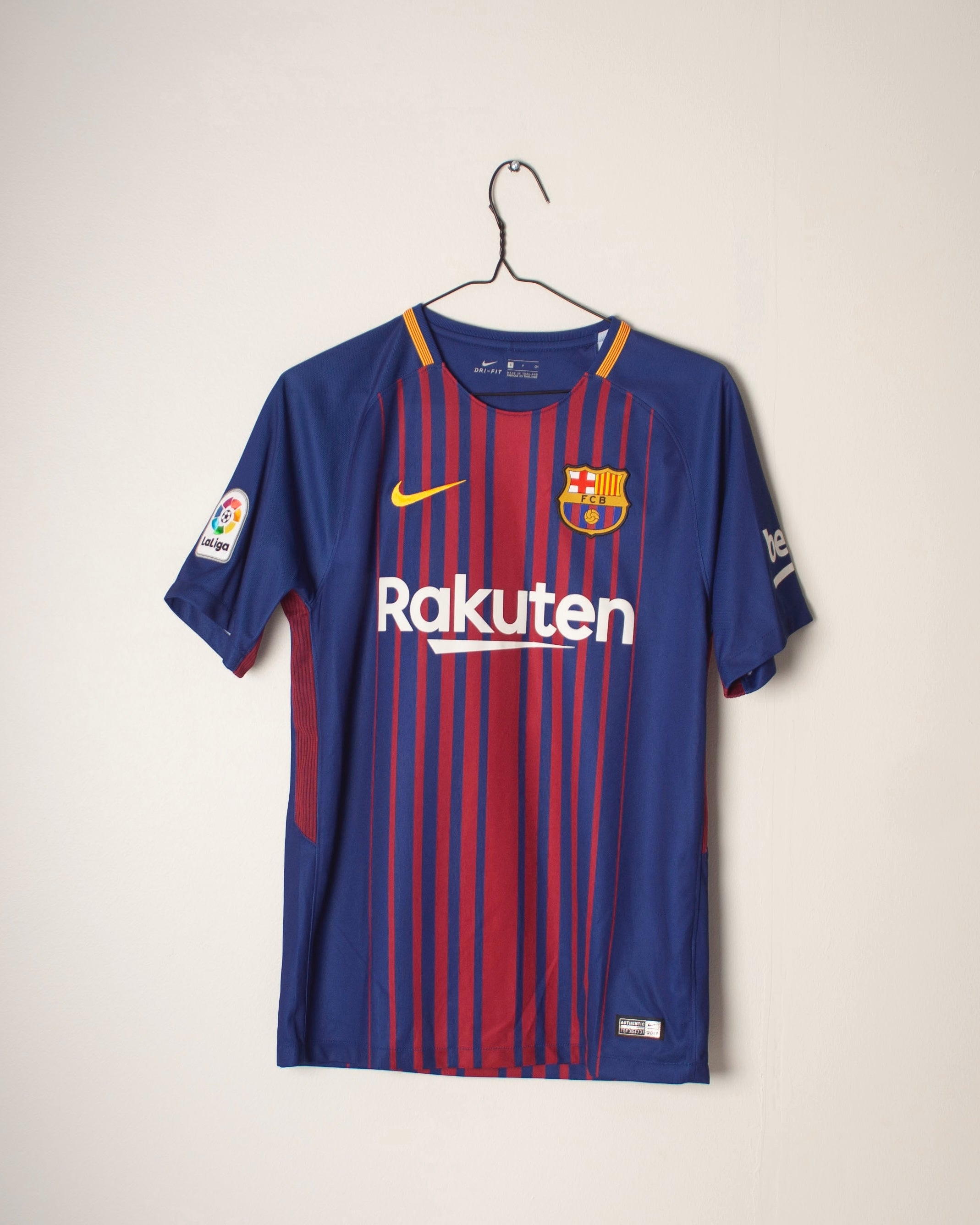 Nike - FC Barcelona 2017/18 Home Football Shirt 'MESSI'
