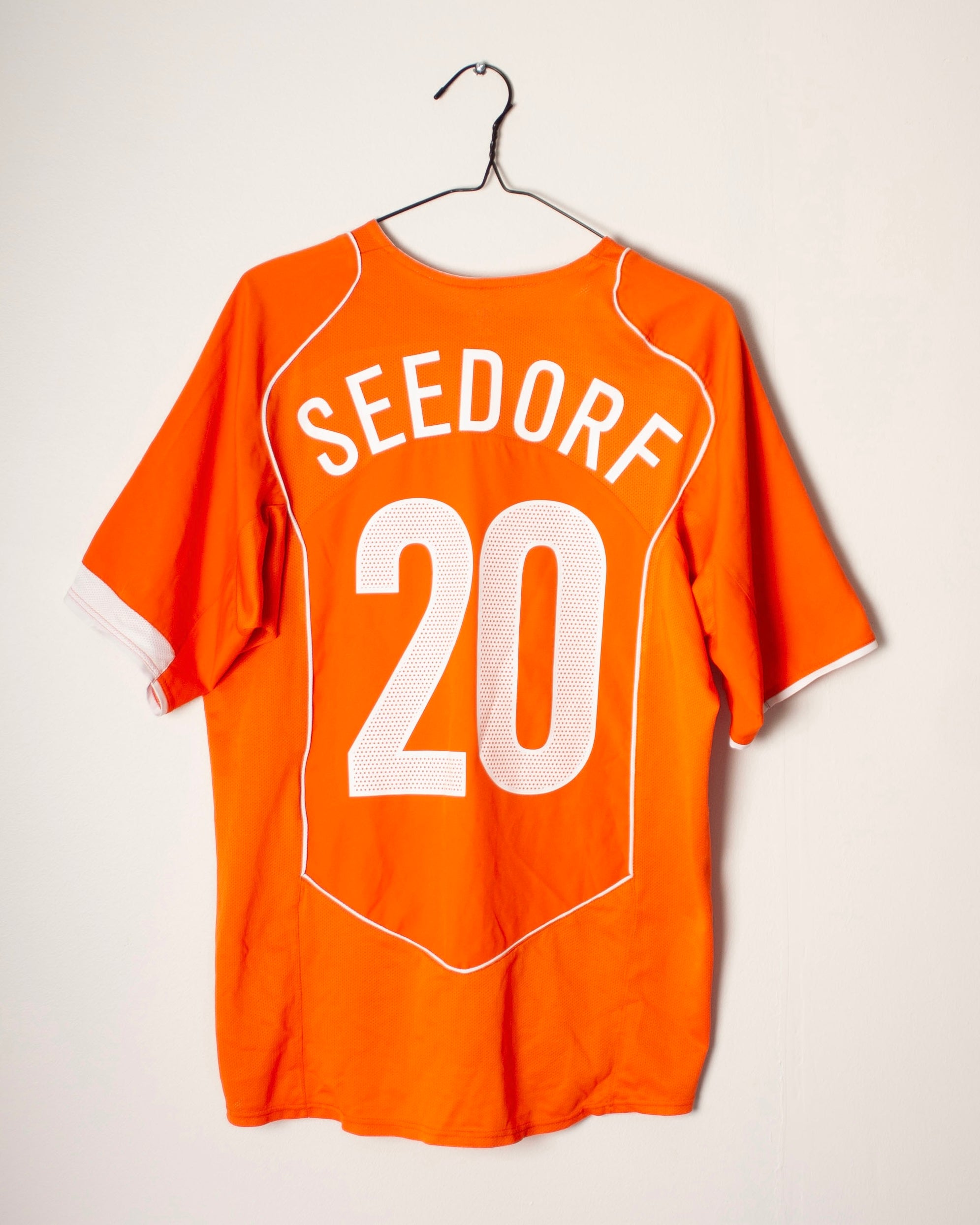 Nike - Netherlands 2004 Home Football Shirt 'SEEDORF'