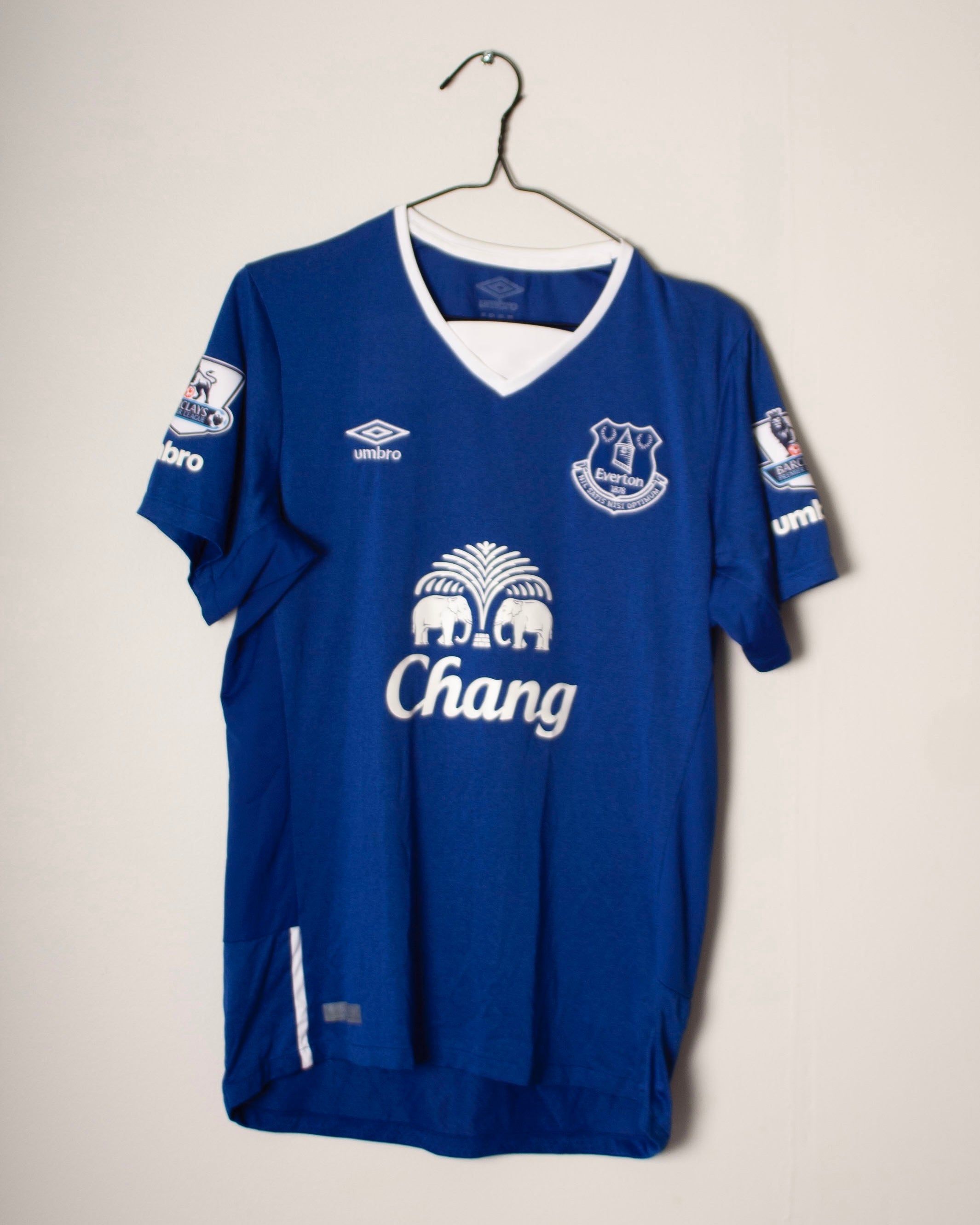 Umbro - Everton 2015/16 Home Football Shirt 'BARKLEY'