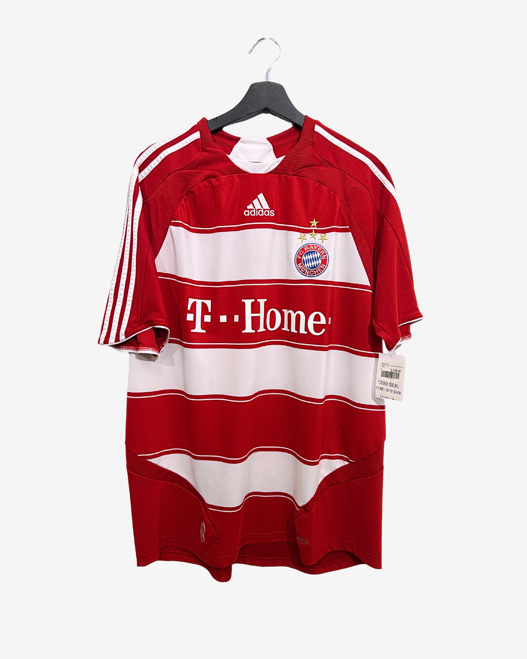Adidas - Bayern Munchen 2007/09 Home Football Shirt 'RIBERY'