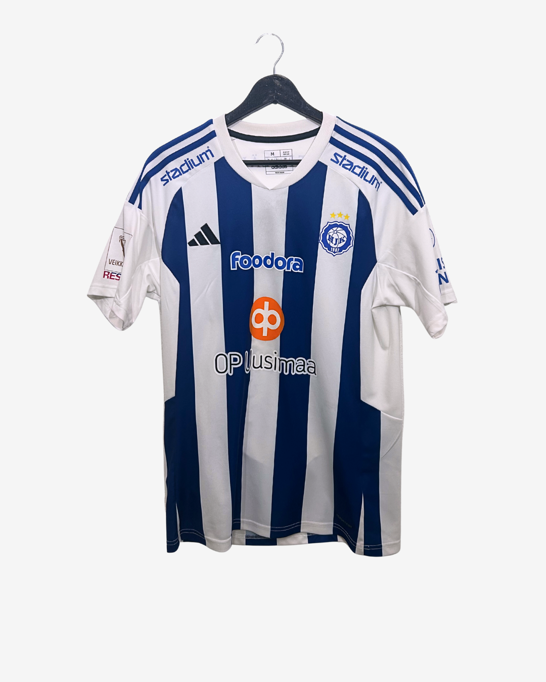 Adidas - HJK Helsinki 2024/25 Home Football Shirt Matchworn & Signed 'BENISSAN'