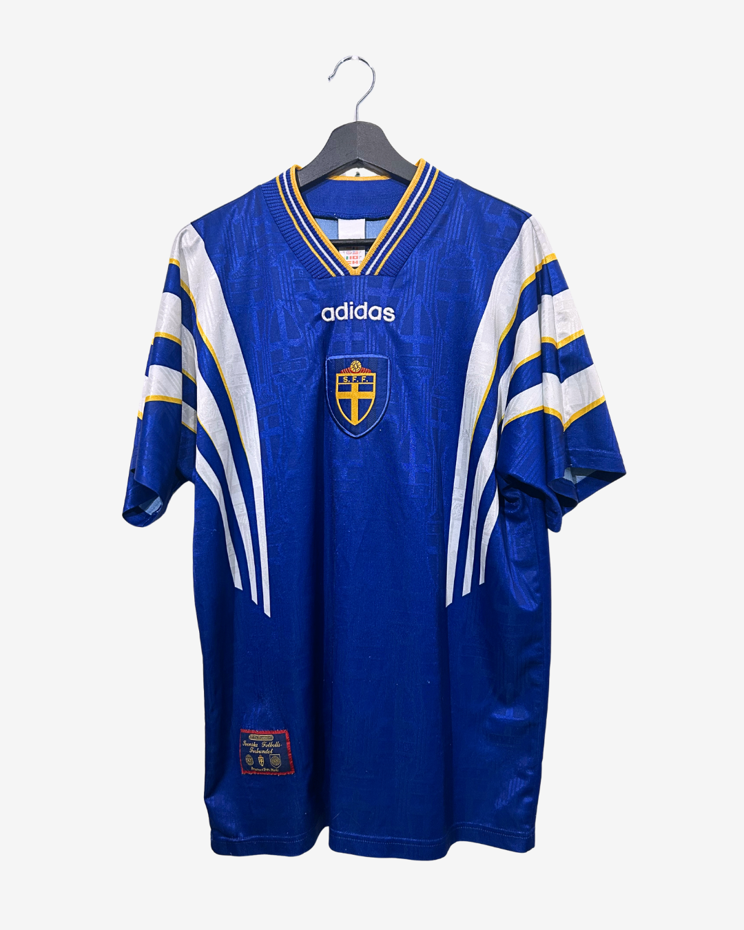 Adidas - Sweden 1996 Away Football Shirt