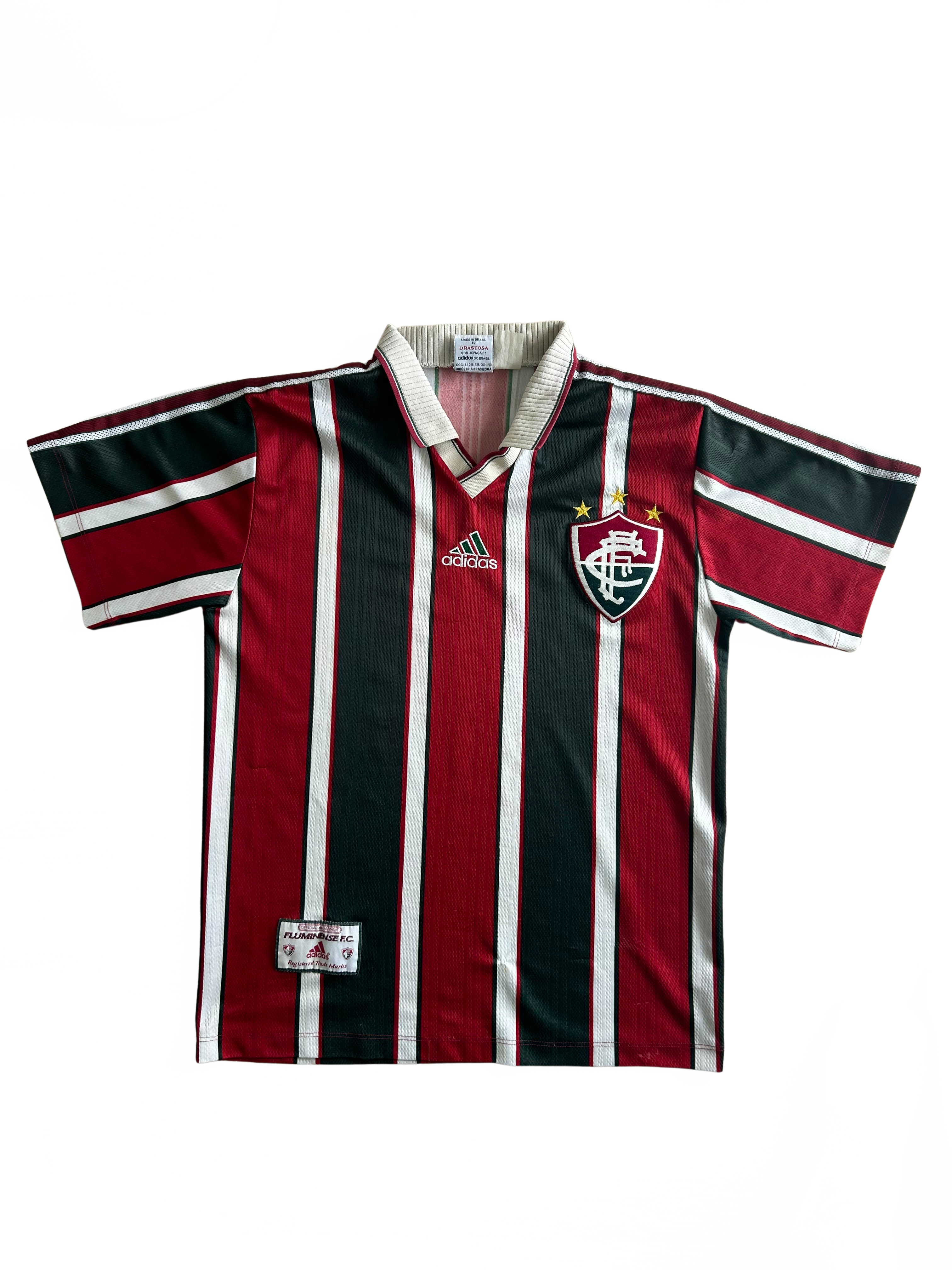 Adidas - Fluminense 1998/00 Home Football Shirt '7'