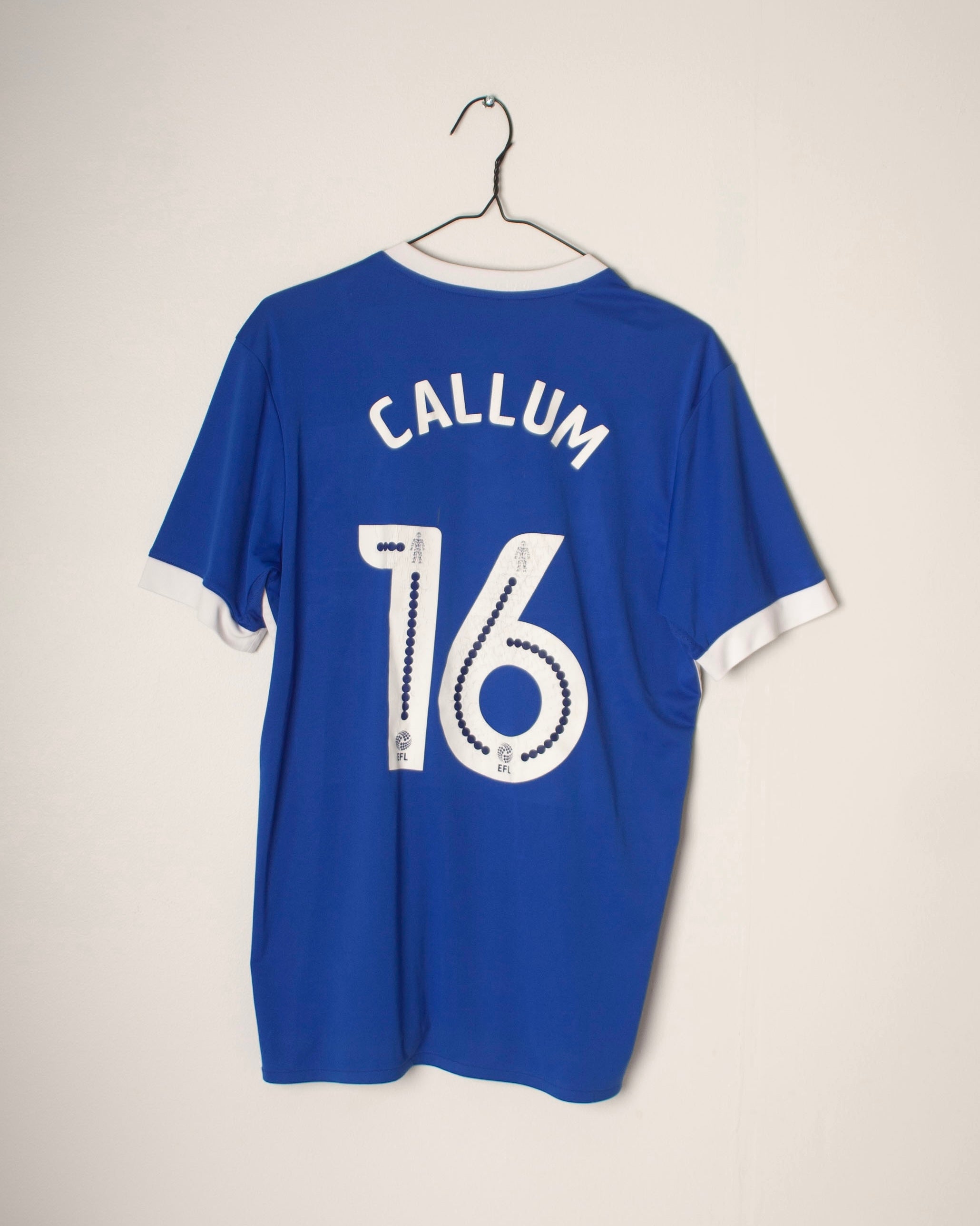Adidas - Ipswich Town 2017/18 Home Football Shirt 'CALLUM'