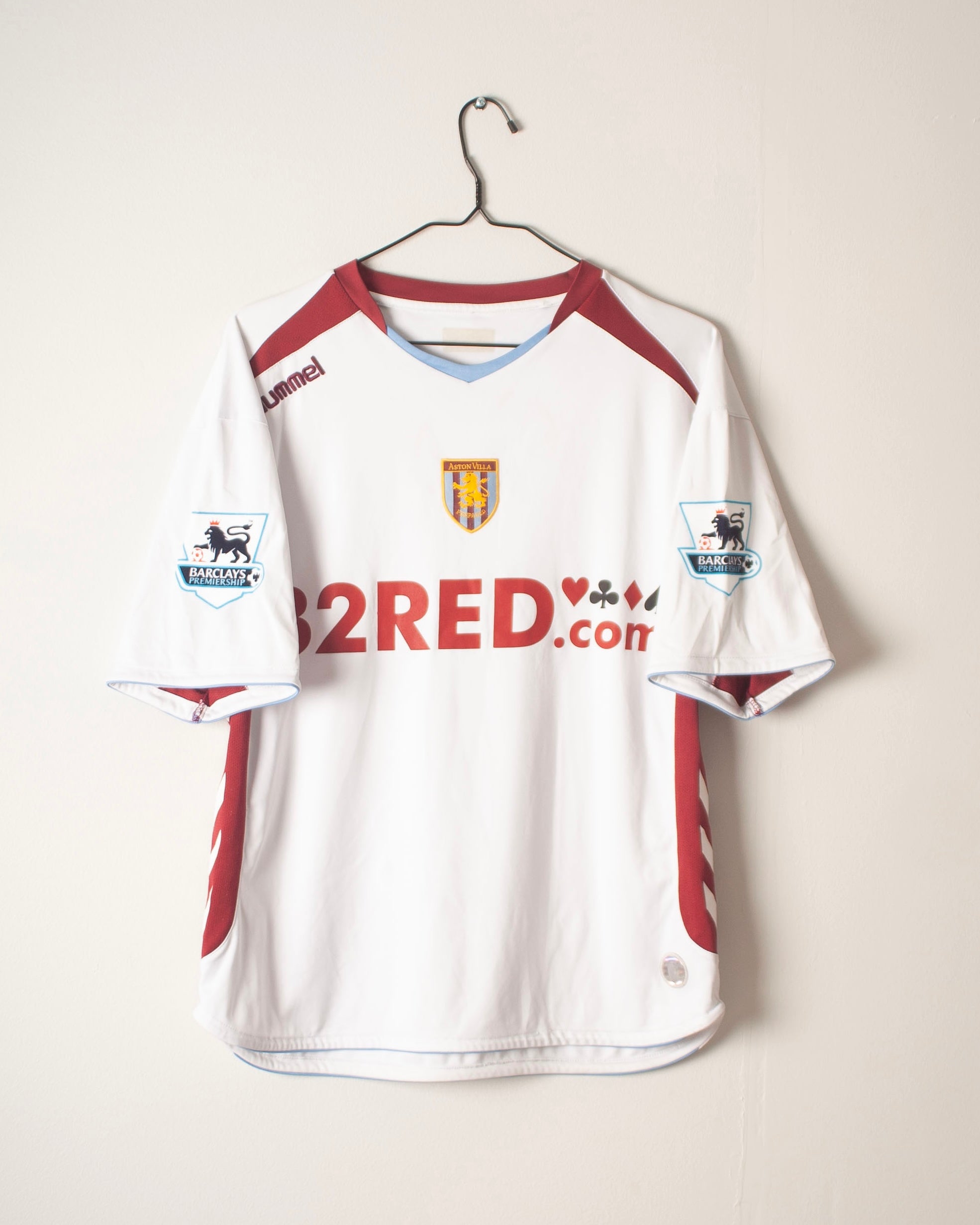Hummel - Aston Villa 2006/07 Away Football Shirt 'PETROV'