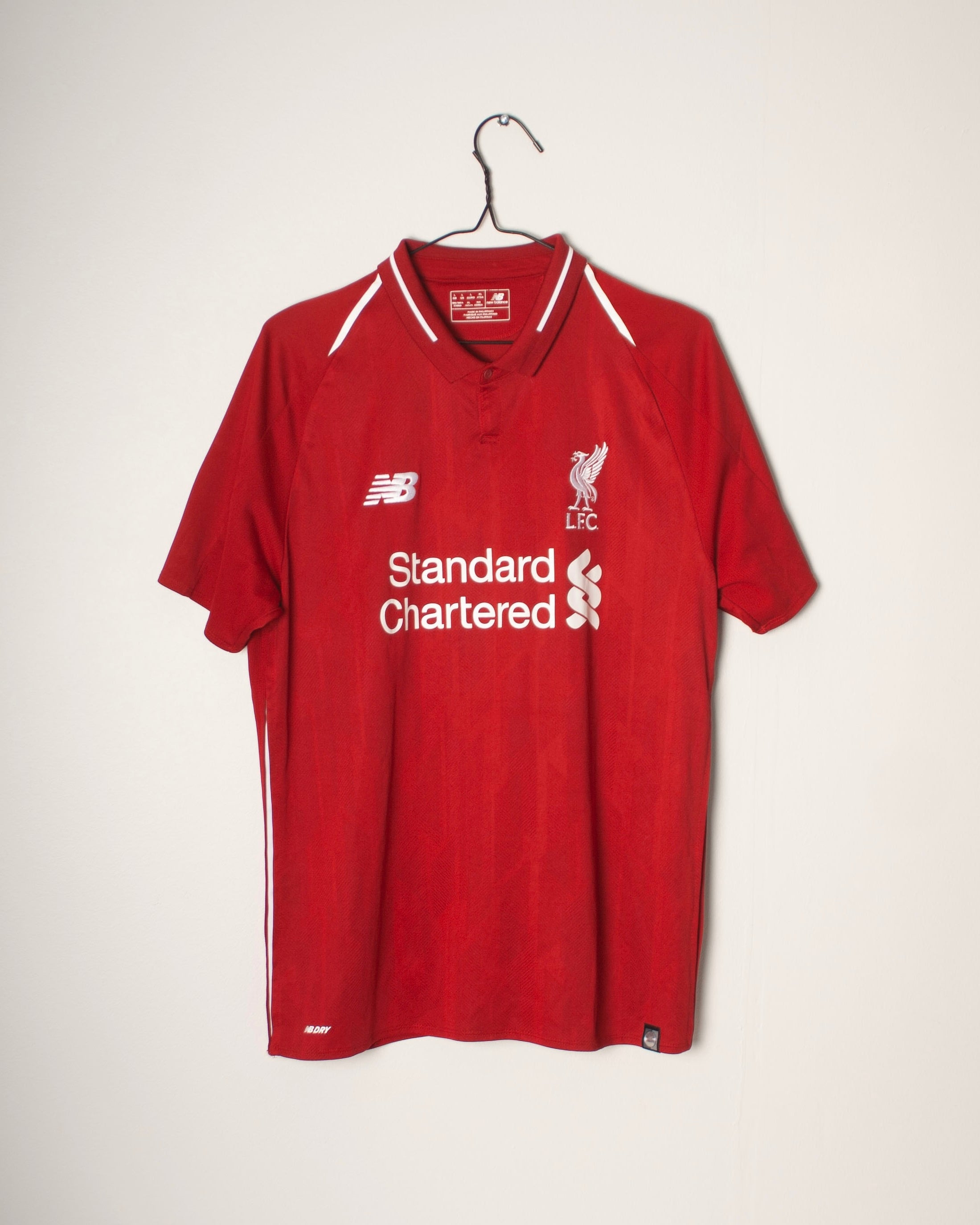 New Balance - Liverpool FC 2018/19 Home Football Shirt 'VIRGIL'