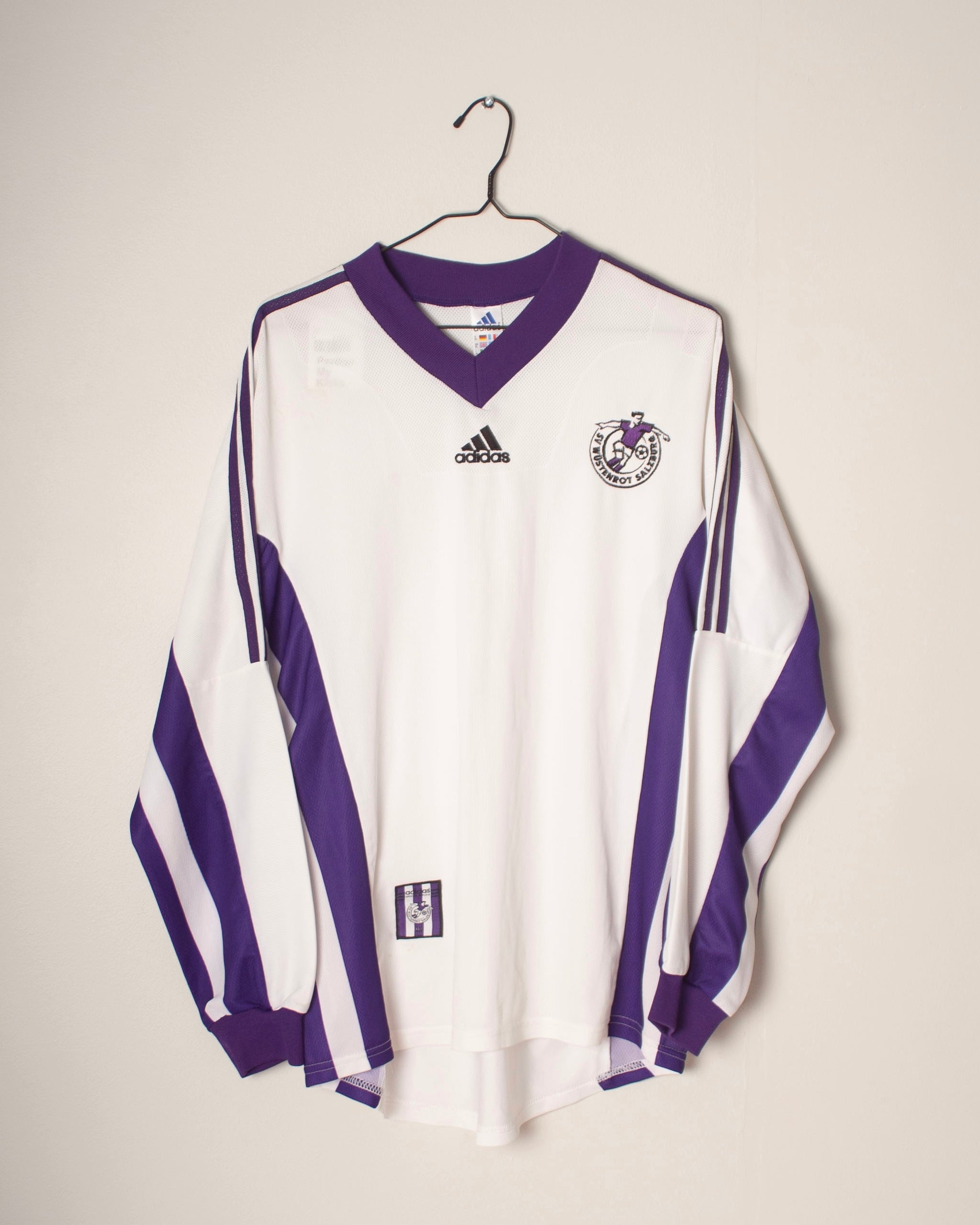 Adidas - SV Wüstenrot Salzburg (Red Bull Salzburg) 1998/99 Home Football Shirt