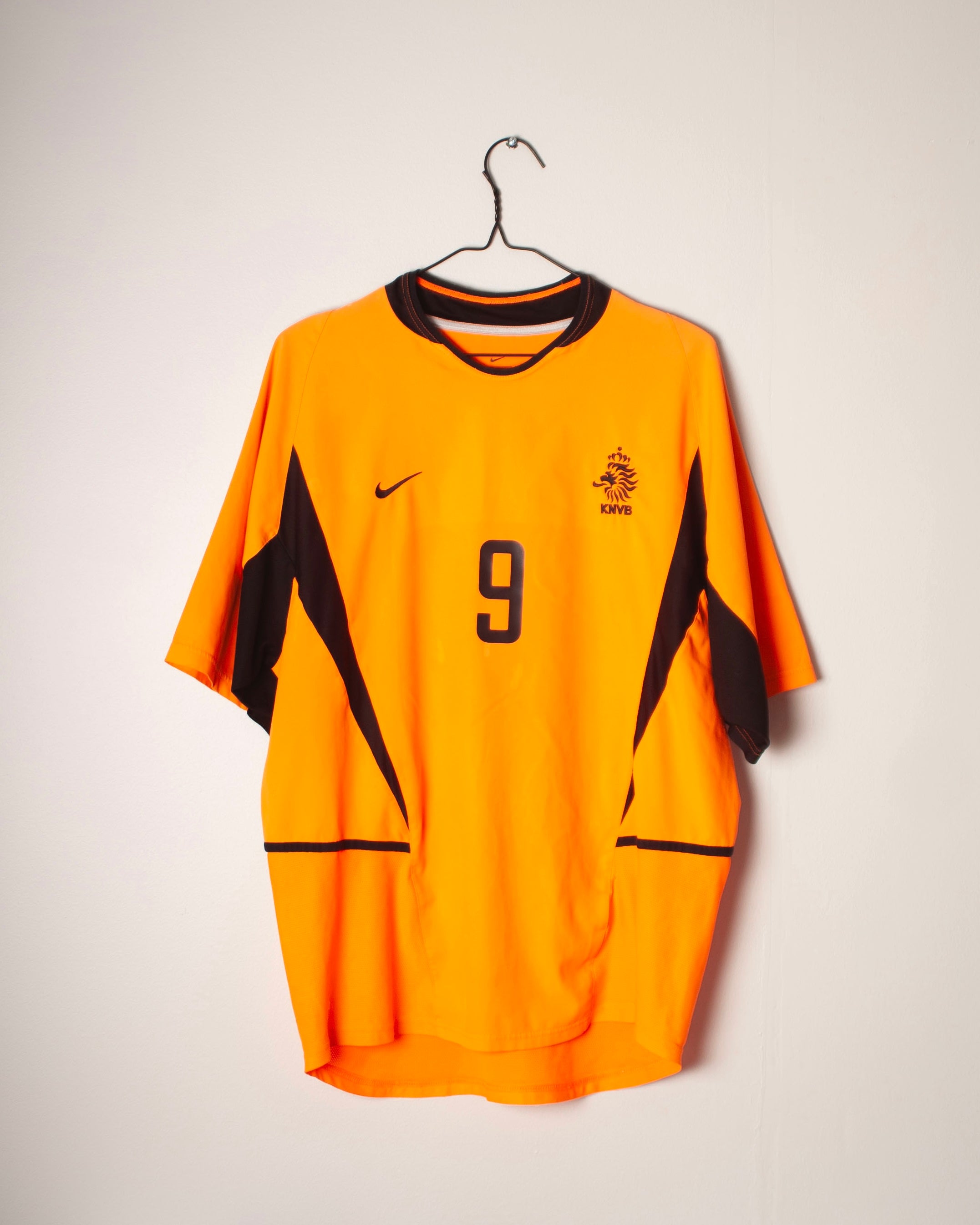 Nike - Netherlands 2002 Home Football Shirt 'v. NISTELROOY'