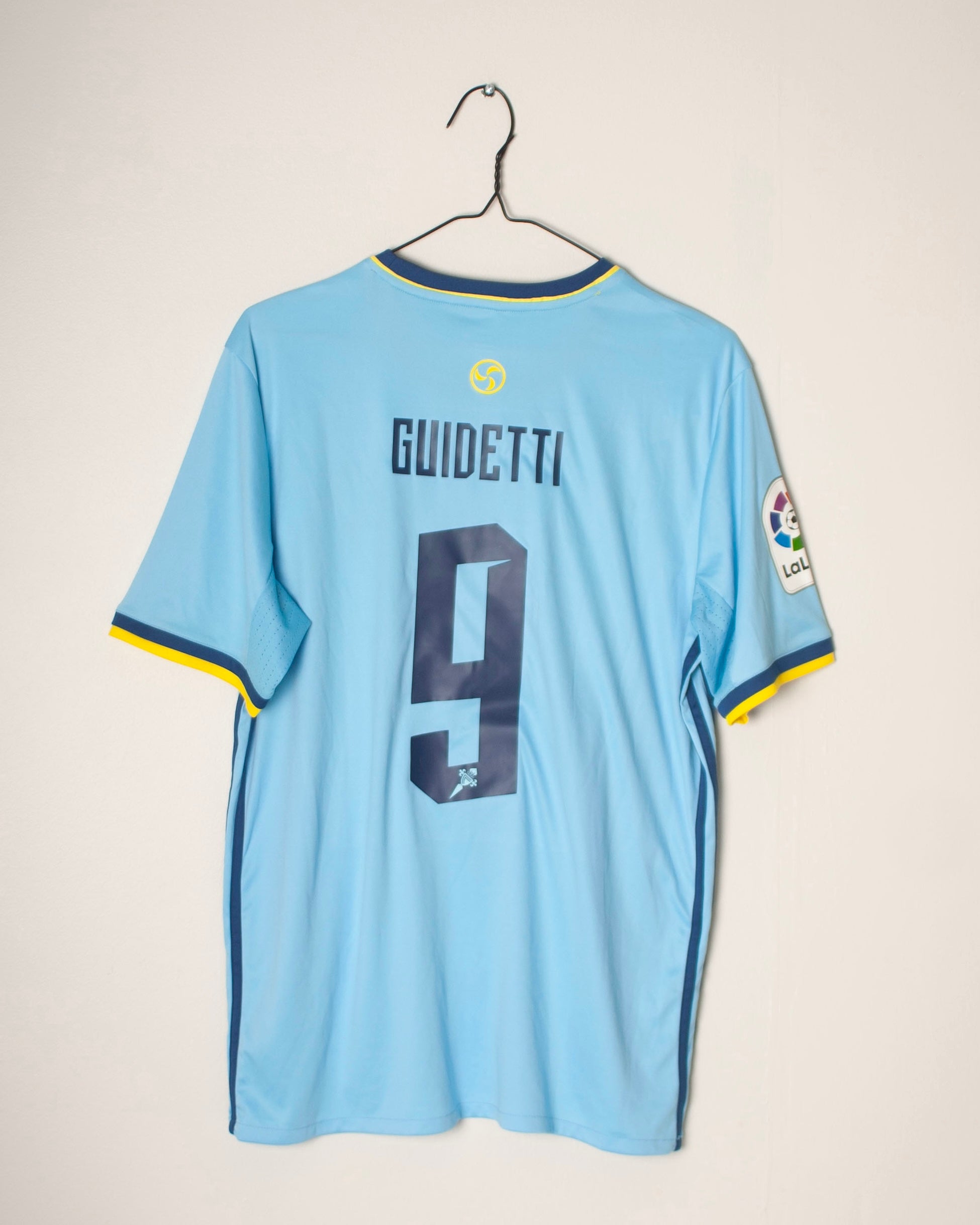 Adidas - Celta Vigo 2016/17 Home Football Shirt 'GUIDETTI'