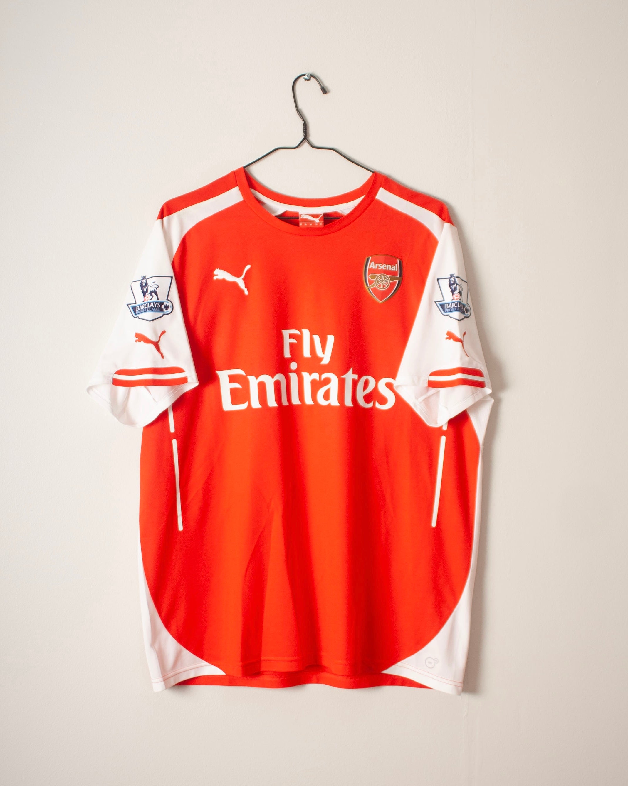 Puma - Arsenal FC 2014/15 Home Football Shirt 'FLAMINI'
