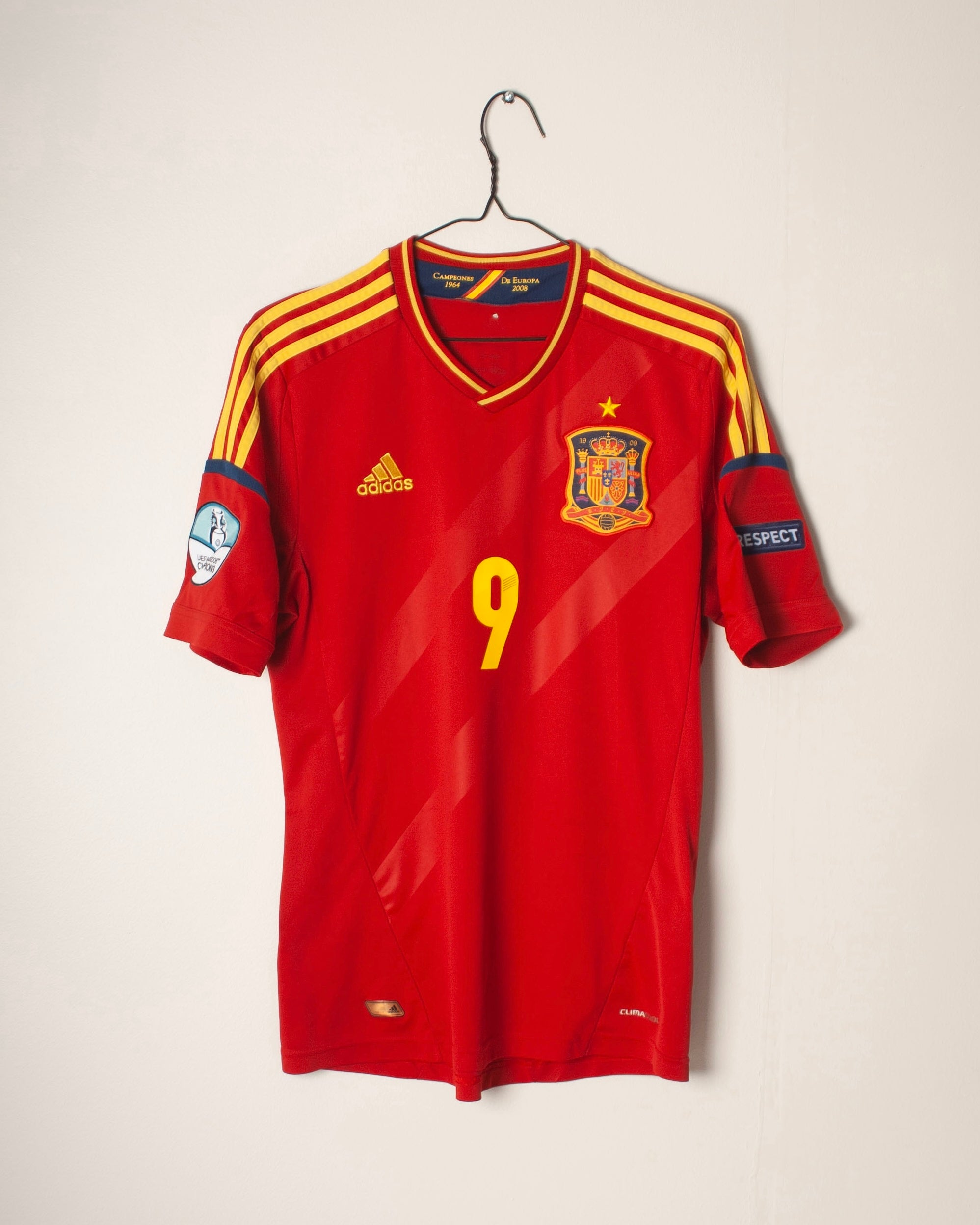 Adidas - Spain 2012 Home Football Shirt 'TORRES'