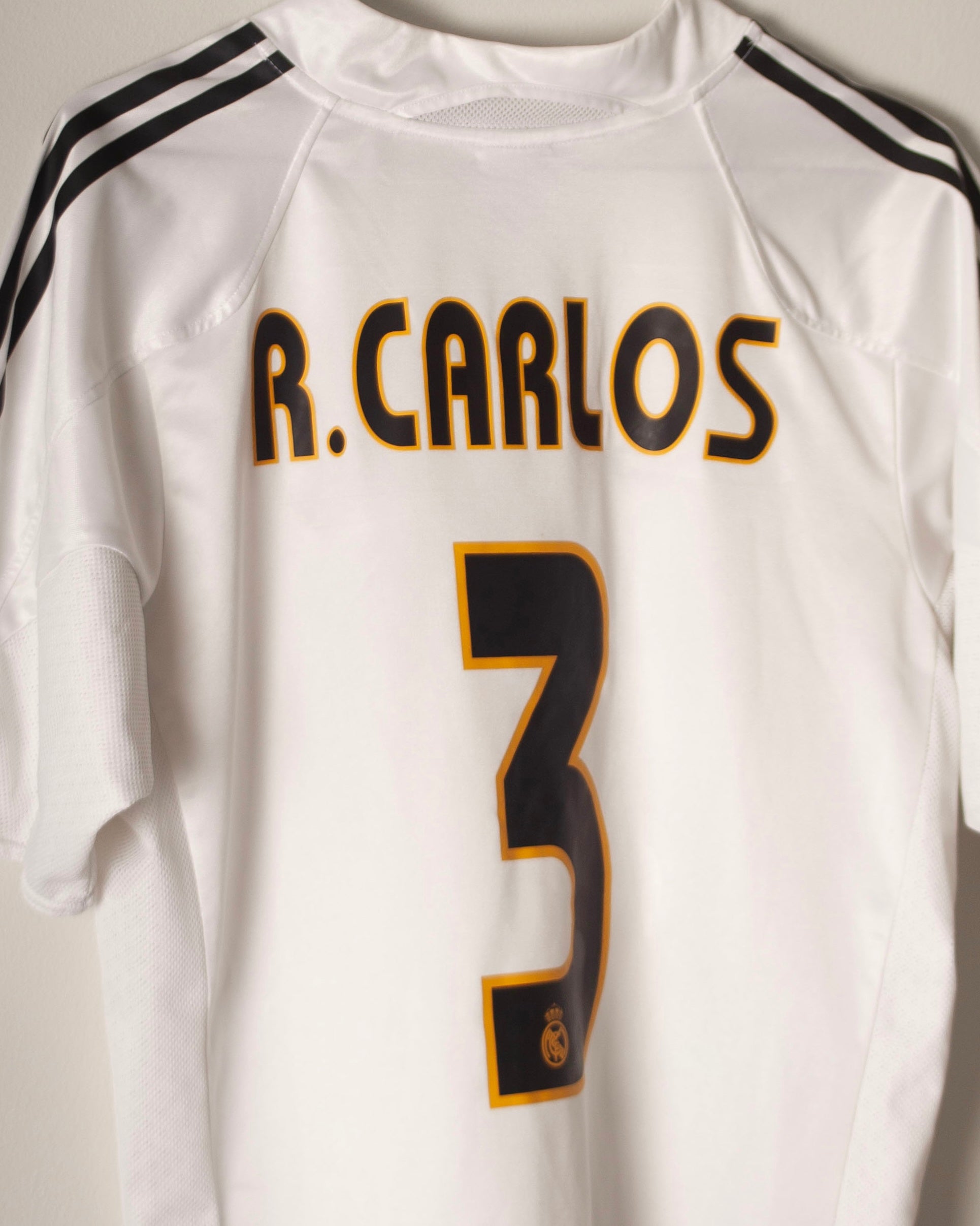 Adidas - Real Madrid 2004/05 Home Football Shirt 'R.CARLOS'