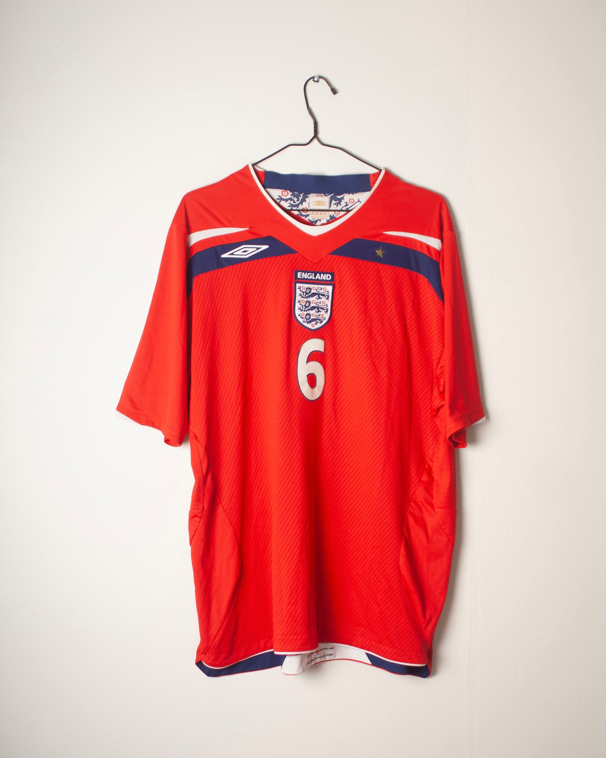 Umbro - England 2008 Away Football Shirt 'TERRY'