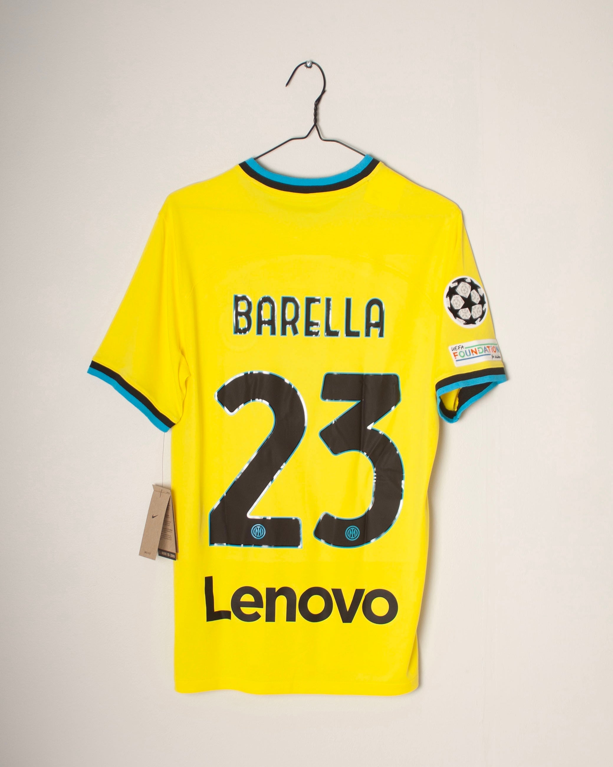Nike - Inter Milan 2022/23 Third Football Shirt Champions League Version 'BARELLA'